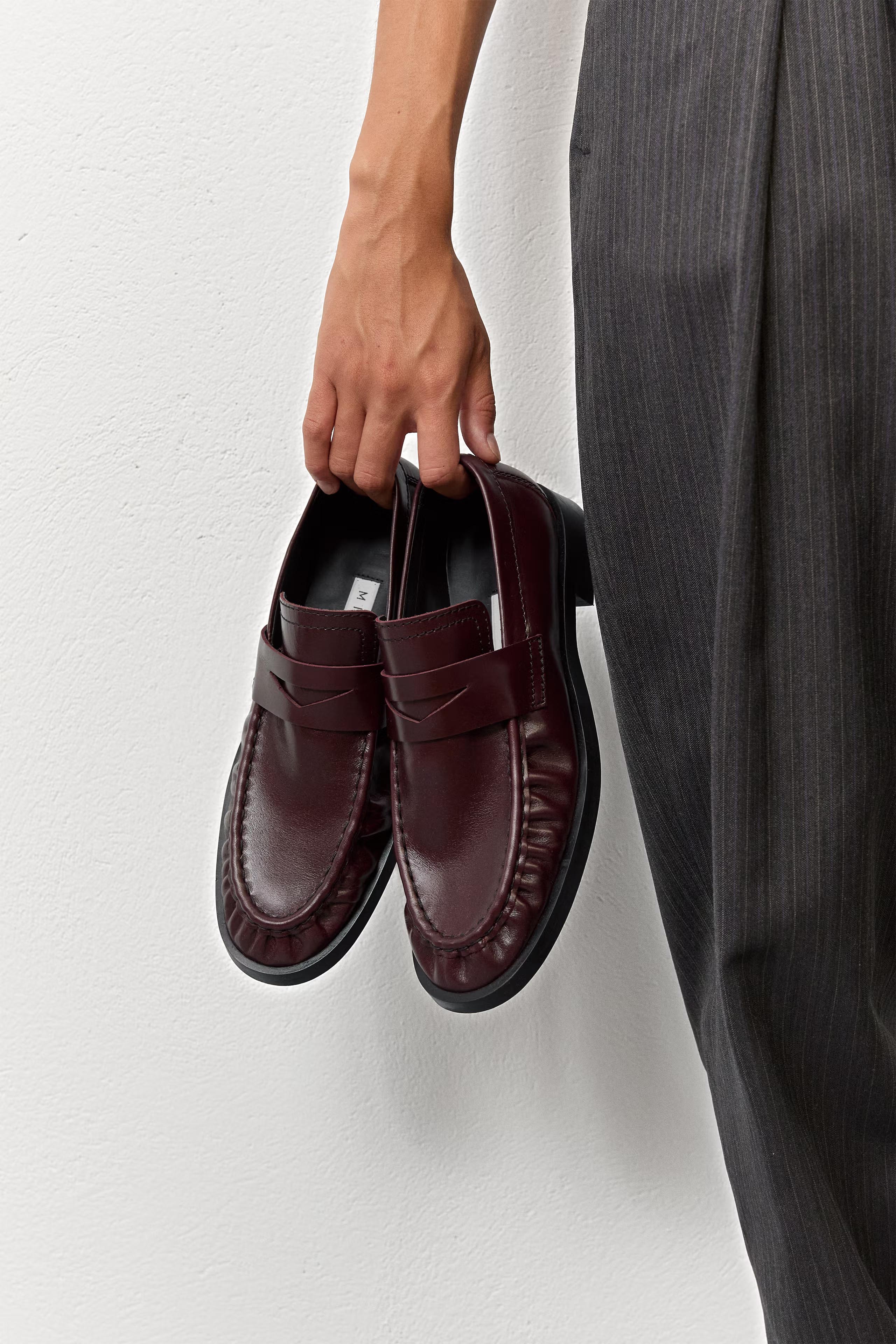 Miista Zita Moccasin Loafers // Burgundy