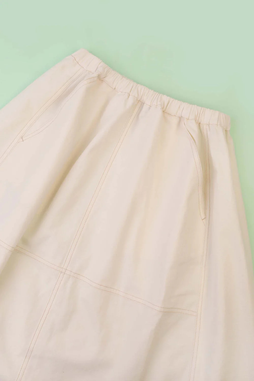 L.F. Markey Emile Skirt // Ecru