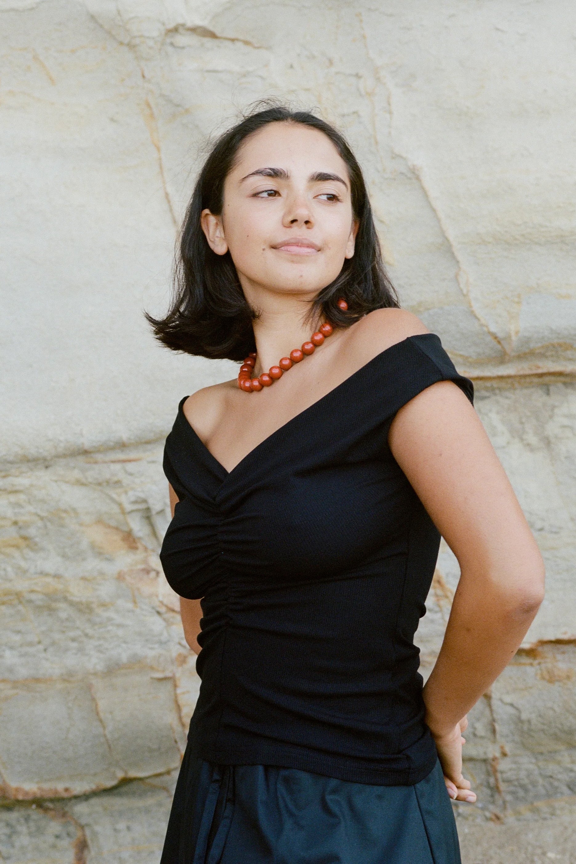 Dominique Healy Niveah Tee // Black