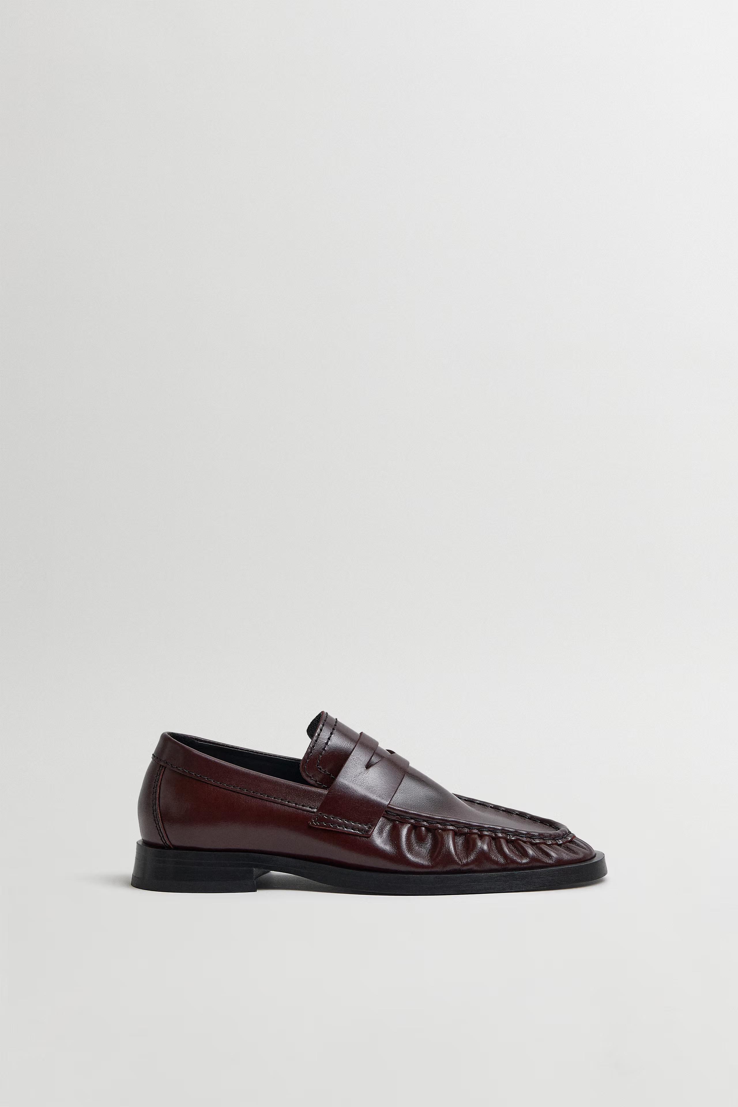 Miista Zita Moccasin Loafers // Burgundy