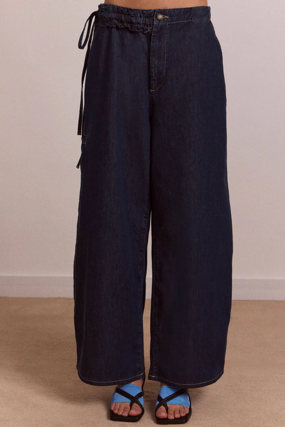 Damson Madder Straight Leg Augusta Jean // Dark Indigo