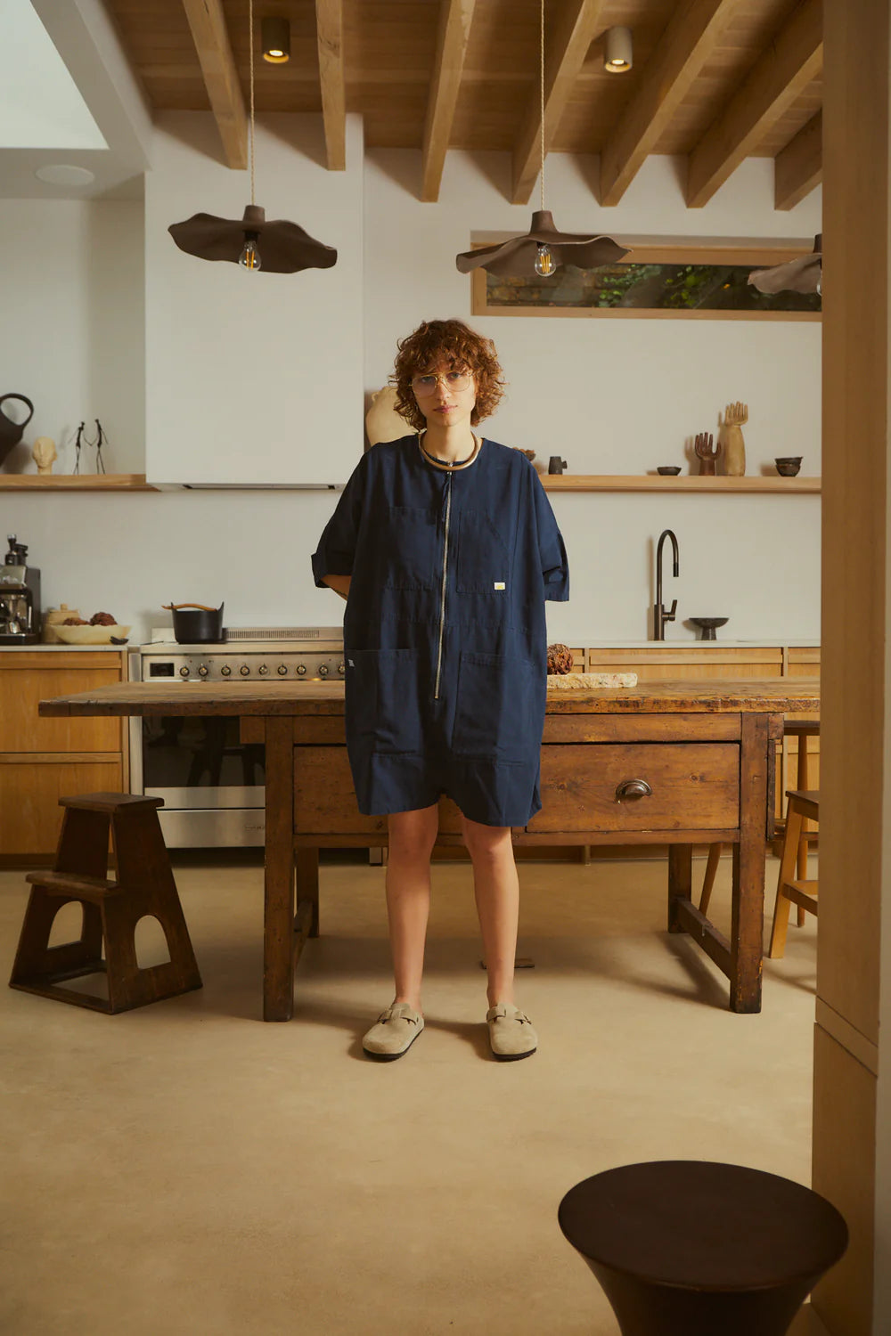 L.F. Markey Mega Playsuit // Navy