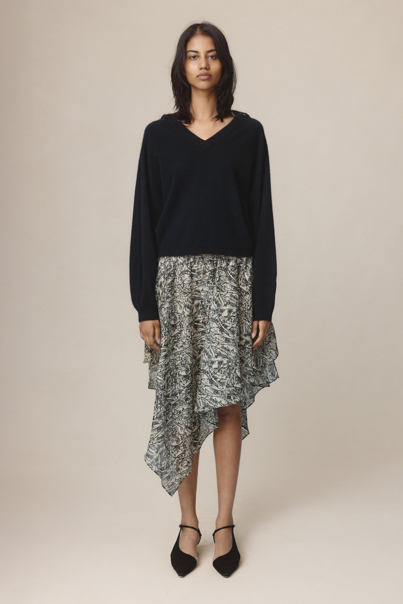 Marle Moss Sweater // Black