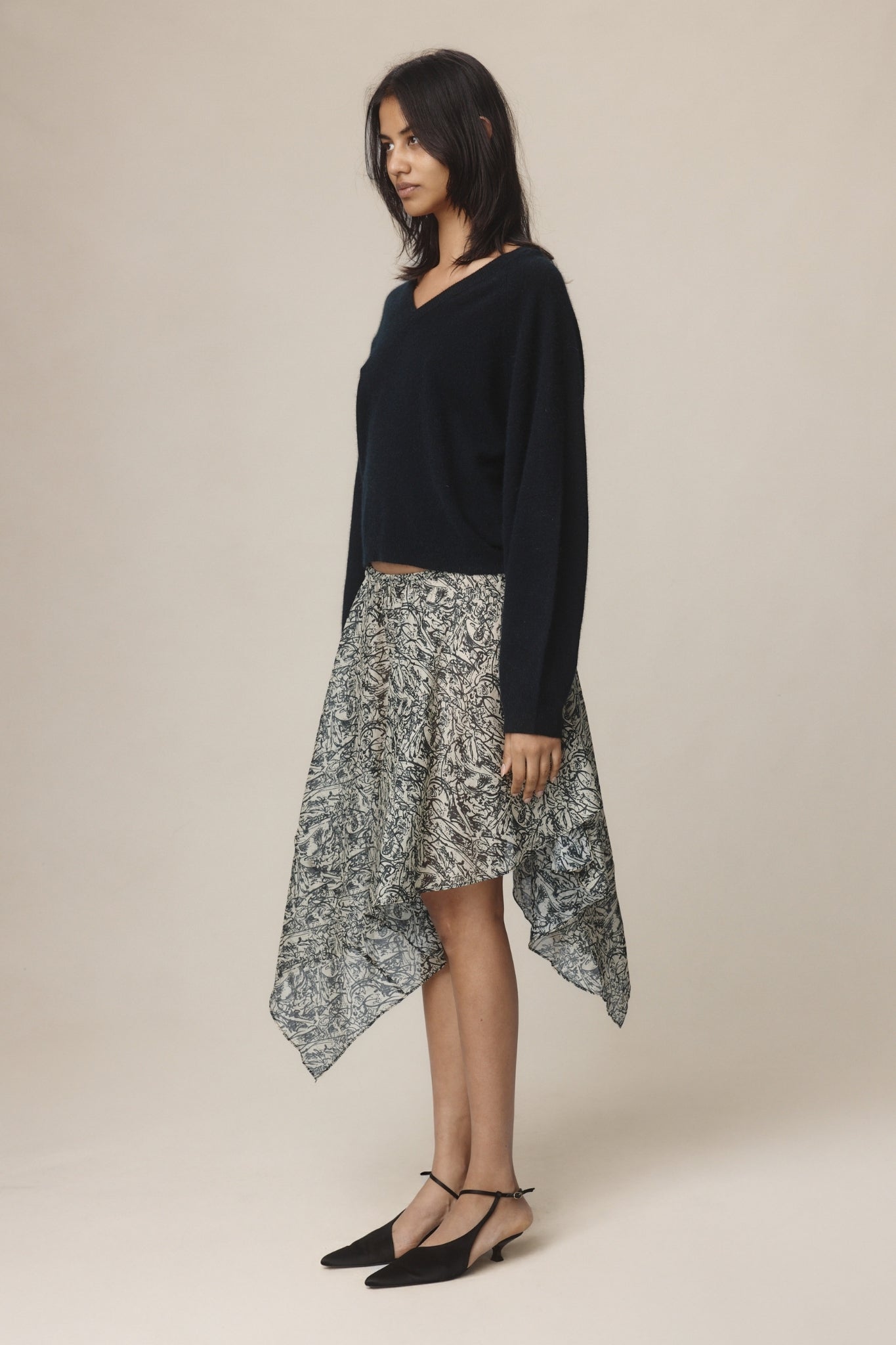Marle Moss Sweater // Black