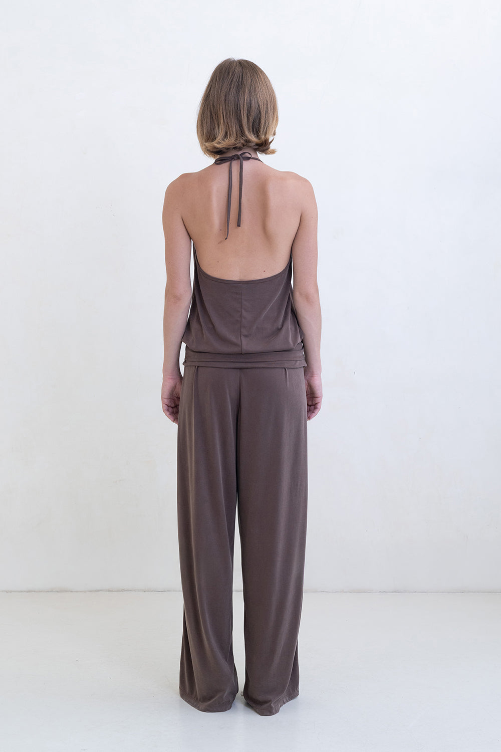 Belle Anna Coin Top // Taupe