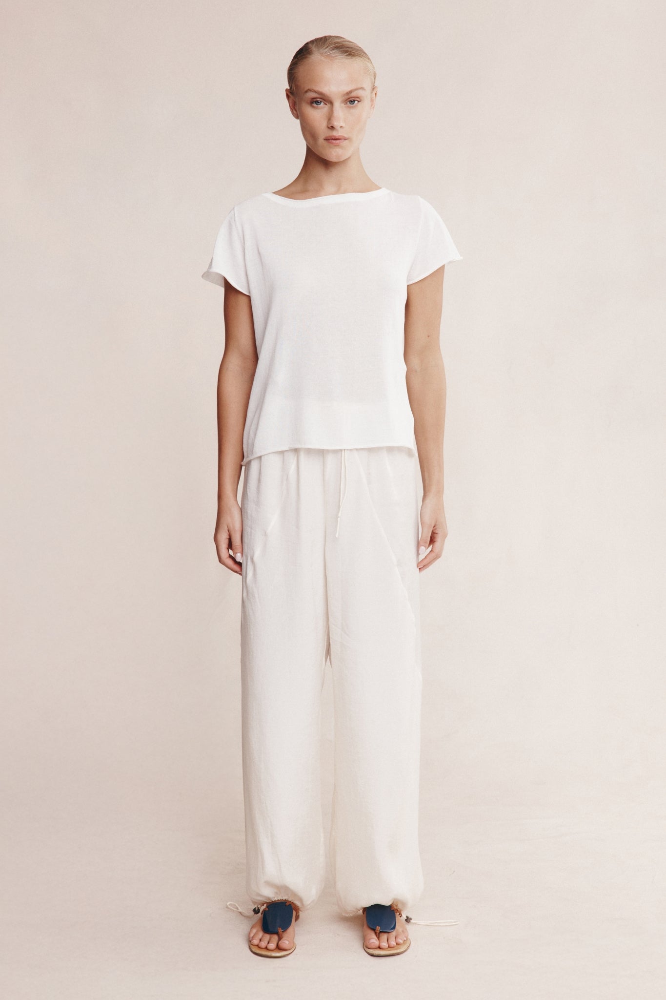 Marle Lil Knit Tee // Ivory
