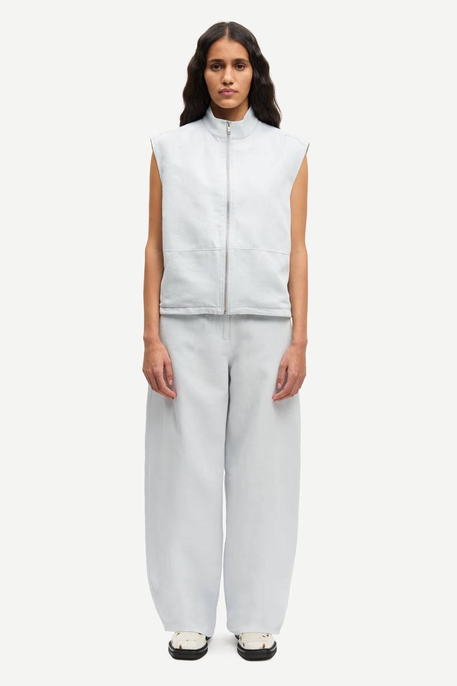 Samsøe Samsøe Sakaila Vest // Gray Dawn