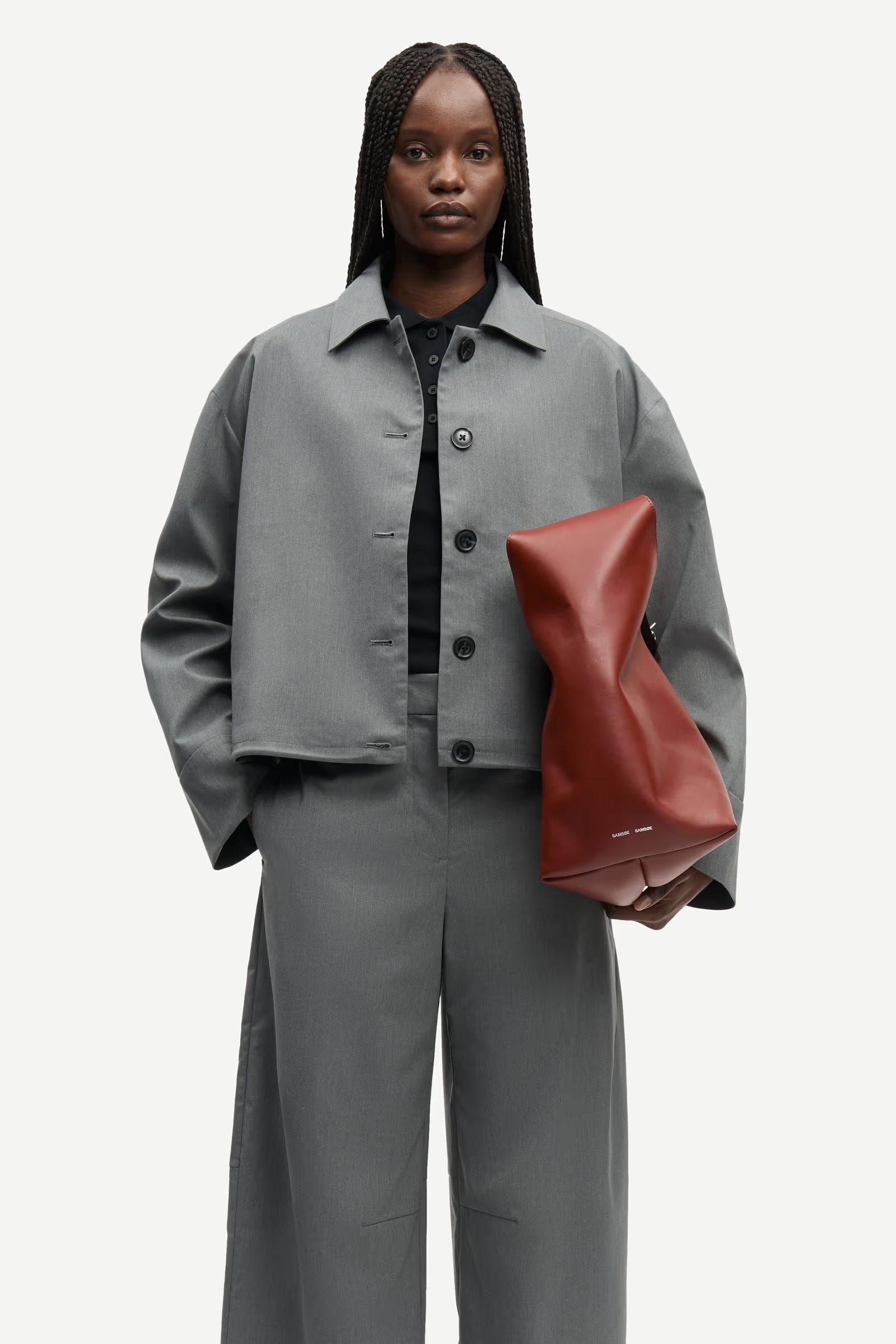 Samsøe Samsøe Sakelly Jacket // Gun Metal