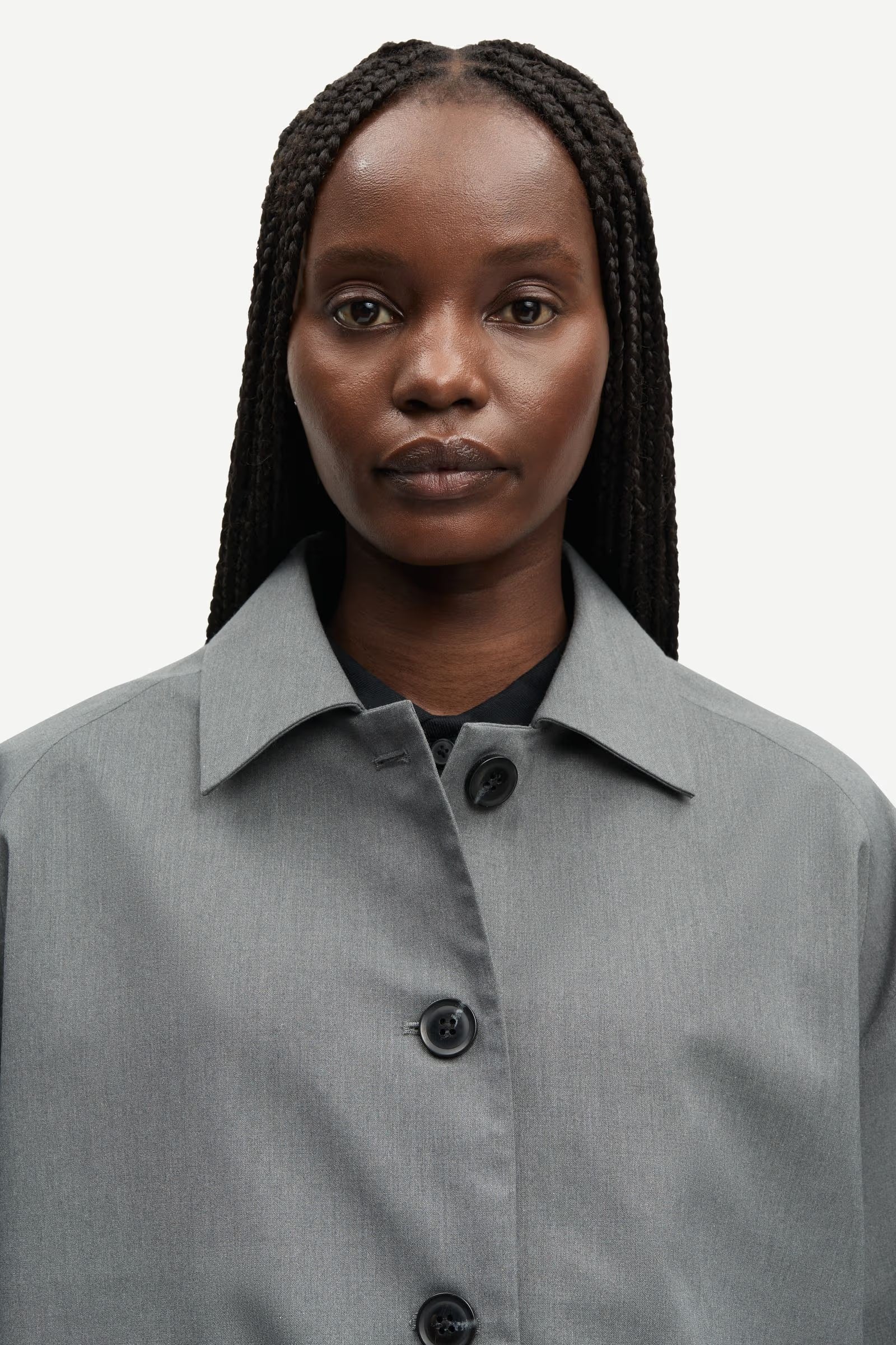 Samsøe Samsøe Sakelly Jacket // Gun Metal