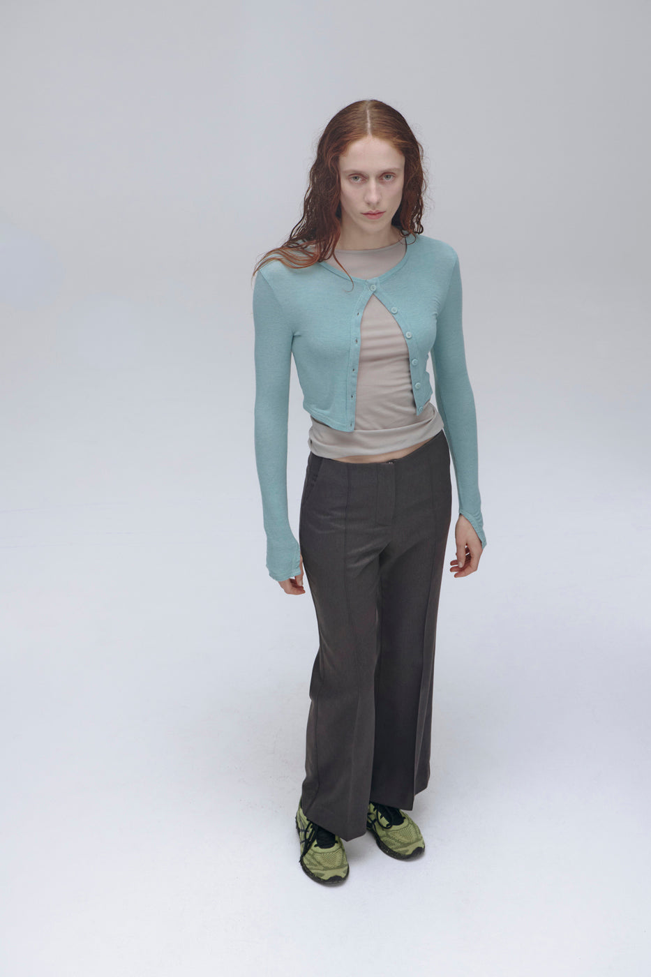 PV Assume Cardigan // Teal