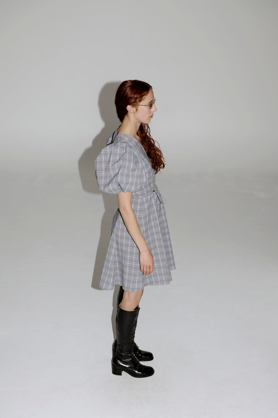 PV Subject Dress // Petrol Check