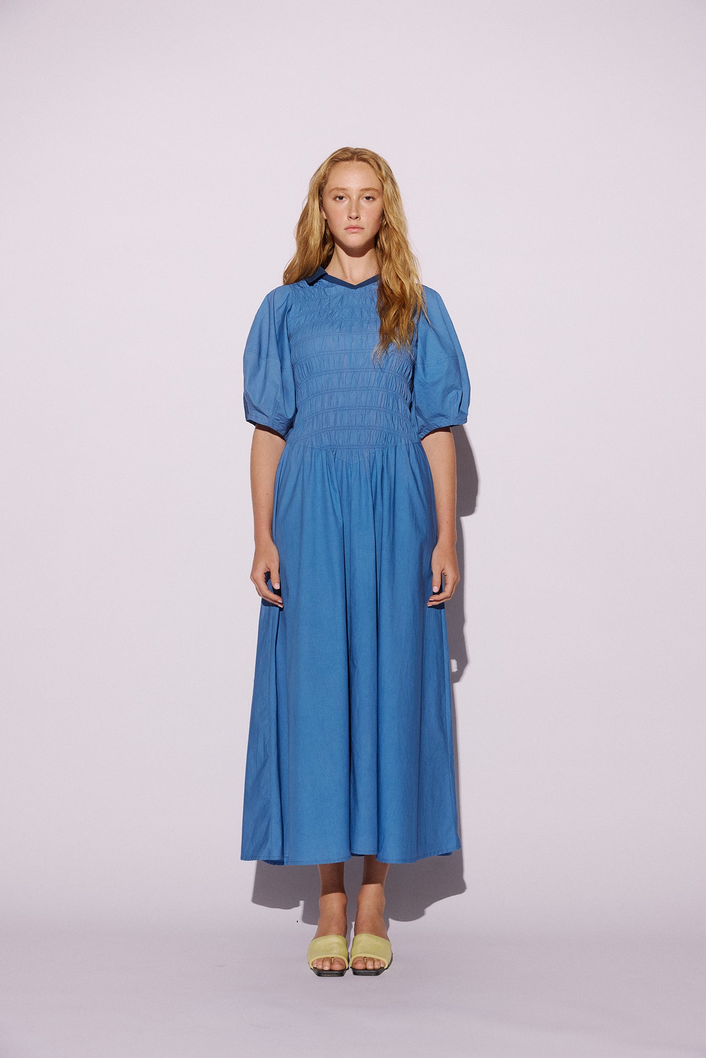 Muse Field Dress // Blue