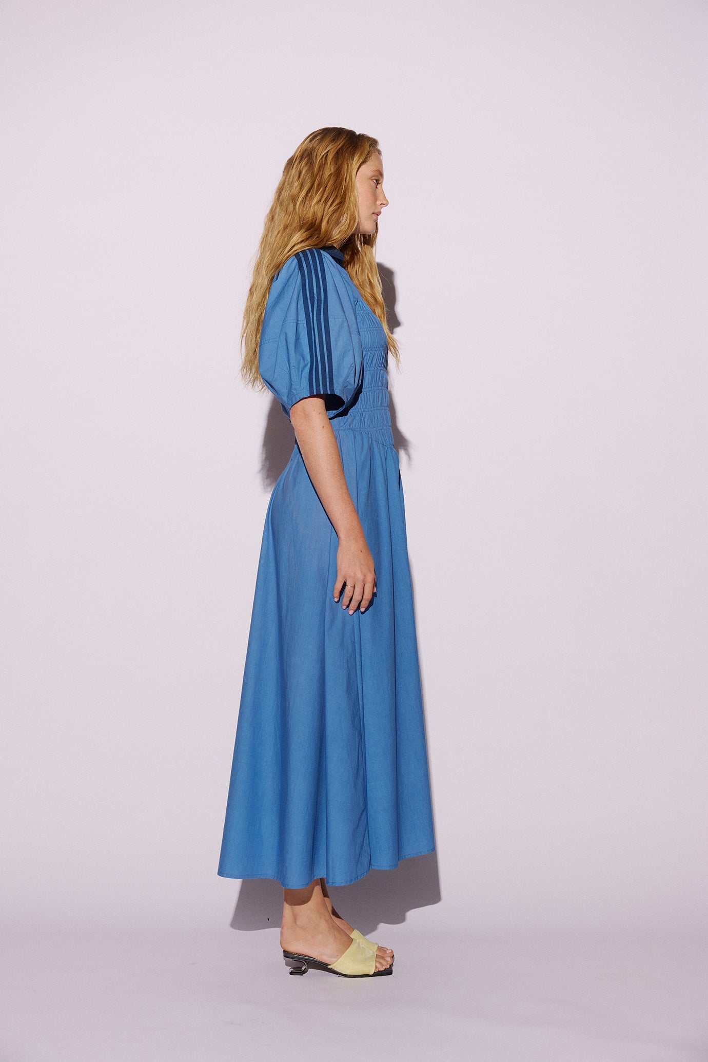Muse Field Dress // Blue