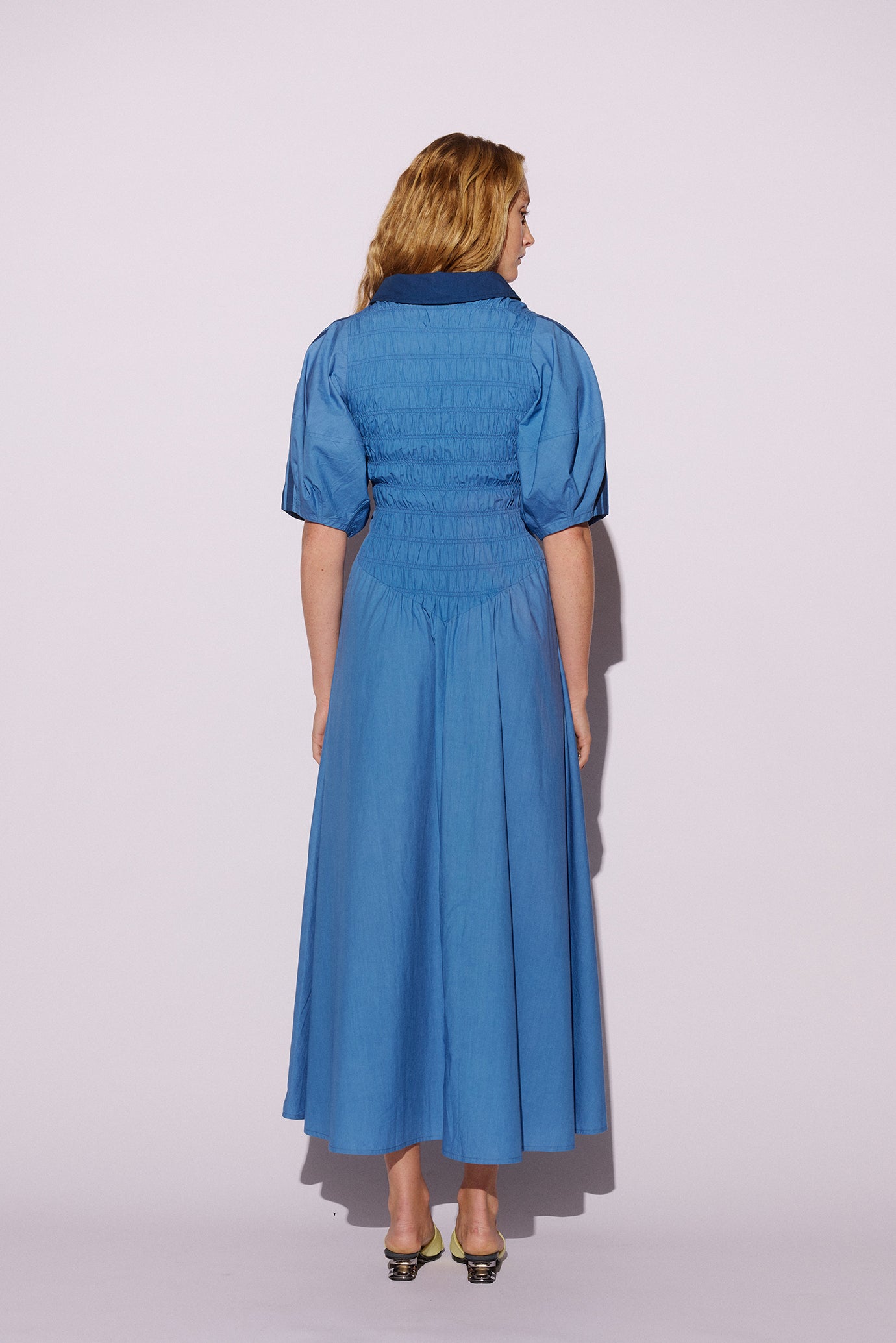 Muse Field Dress // Blue
