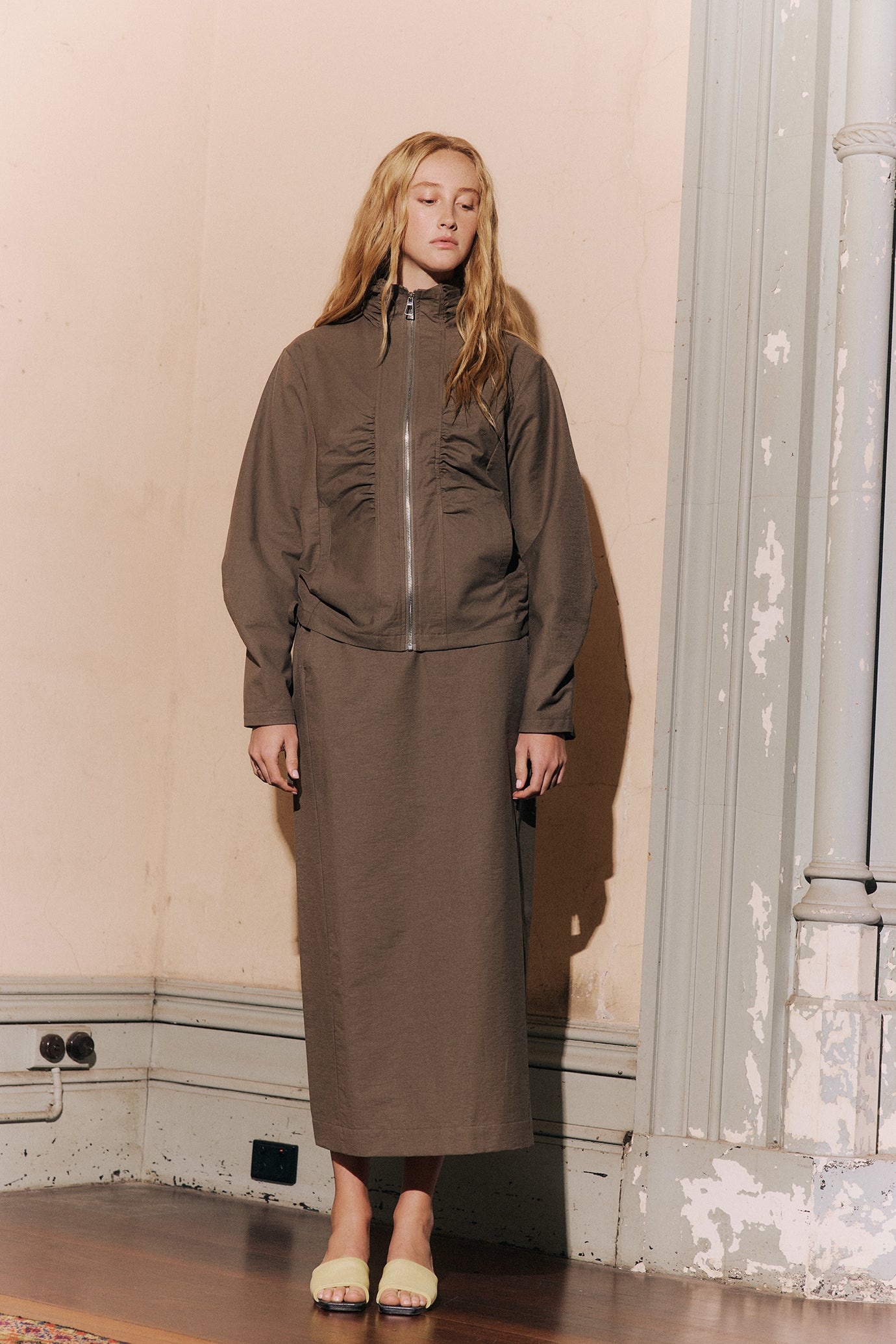 Muse Echo Skirt // Khaki