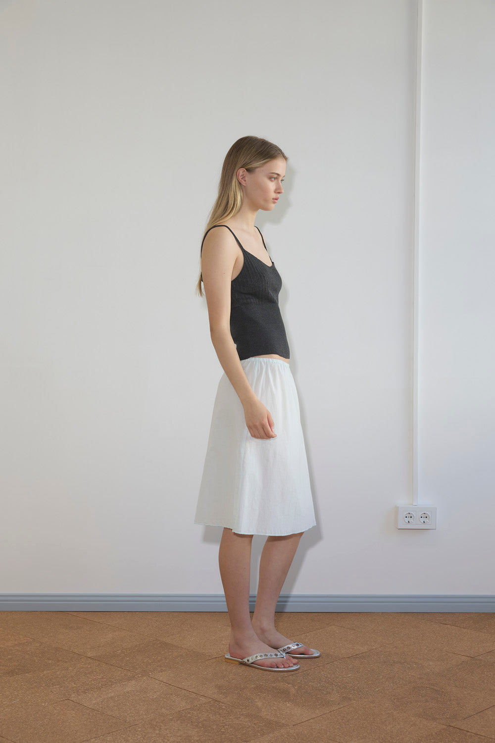 Deiji Studios Simple Skirt // Mint