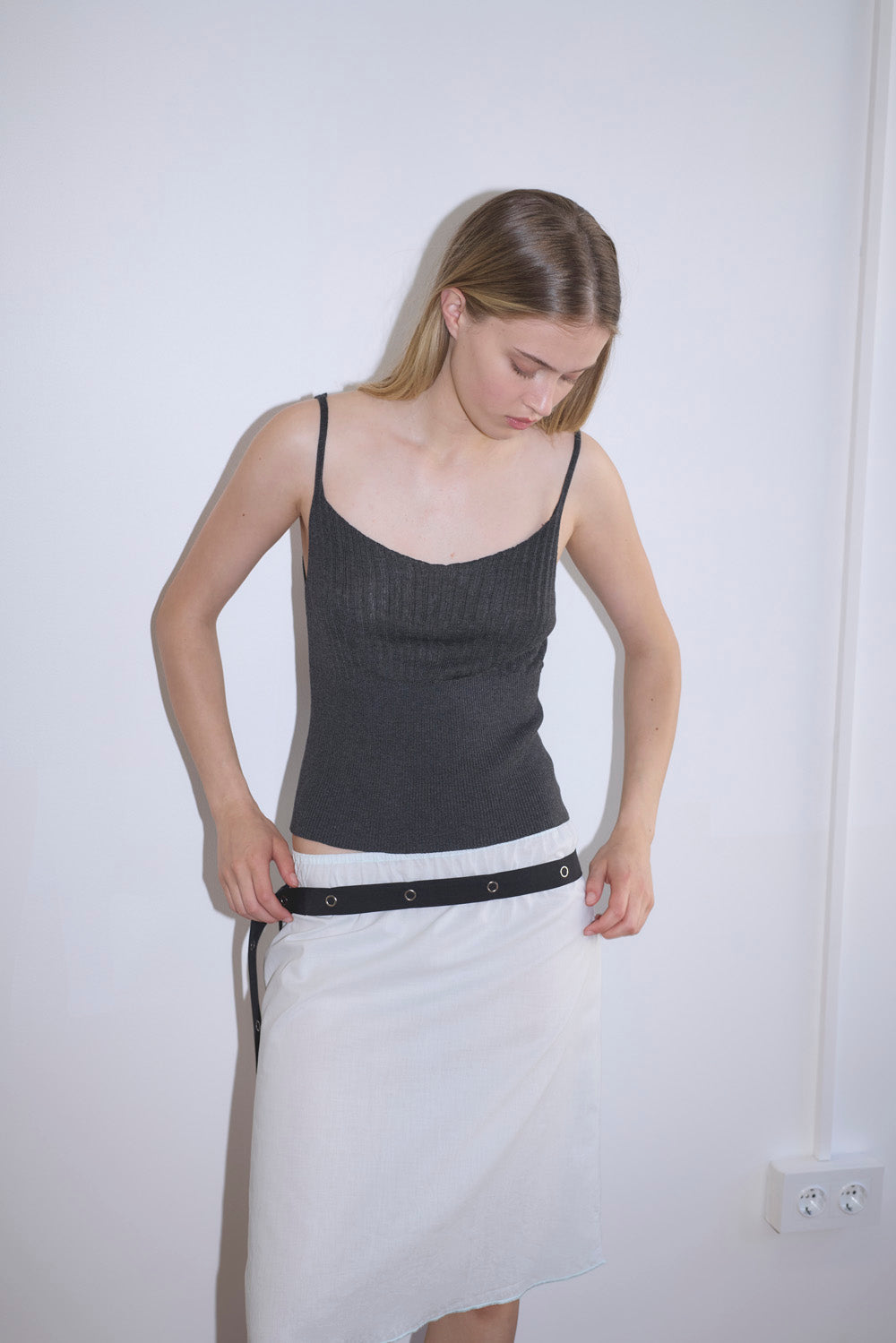 Deiji Studios Simple Skirt // Mint