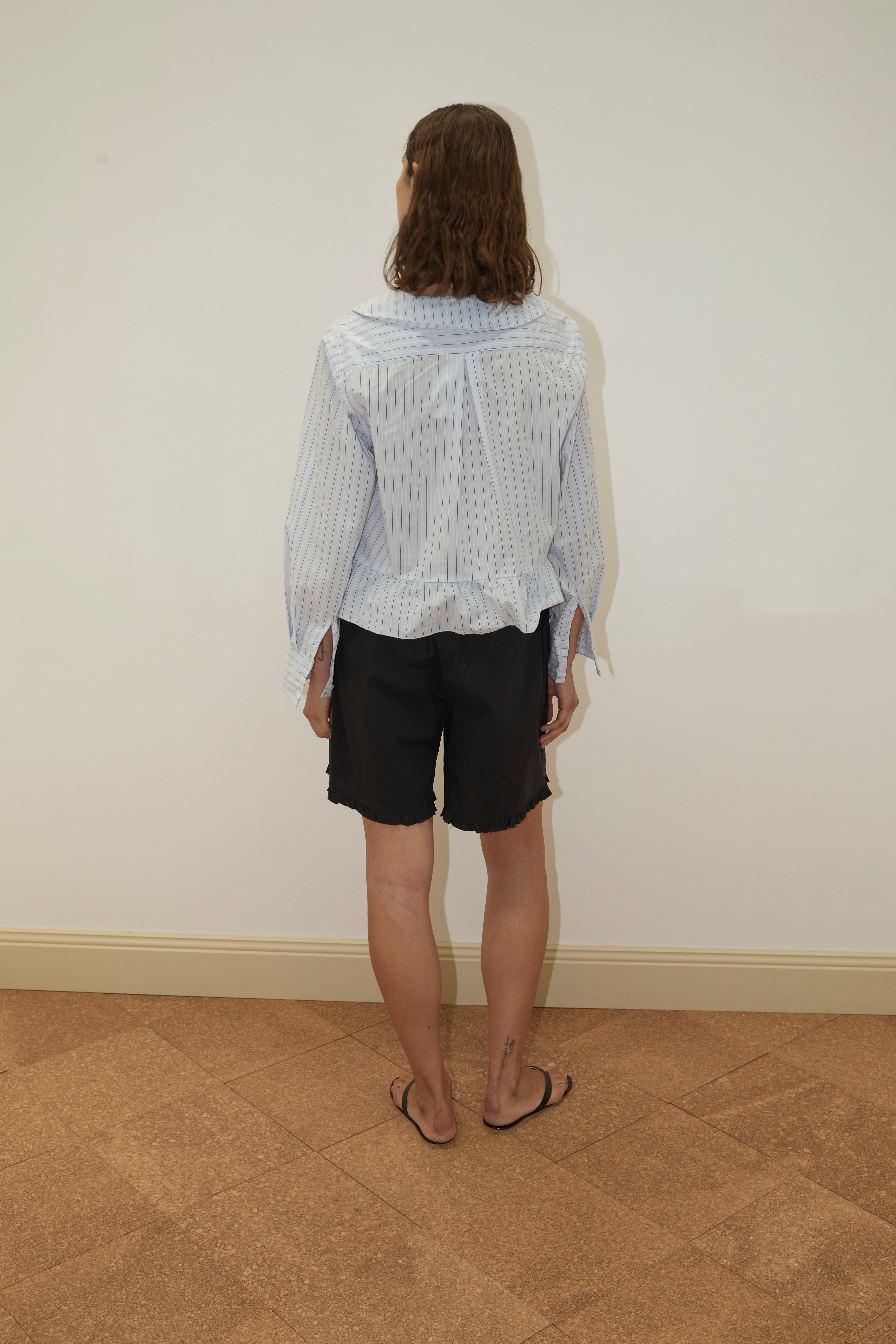 Deiji Studios Sweep Shirt // Mineral Stripe