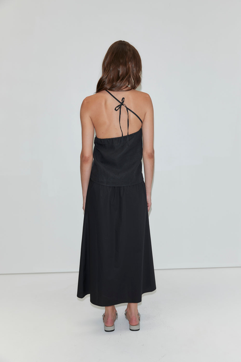 Deiji Studios Wrap Skirt // Black