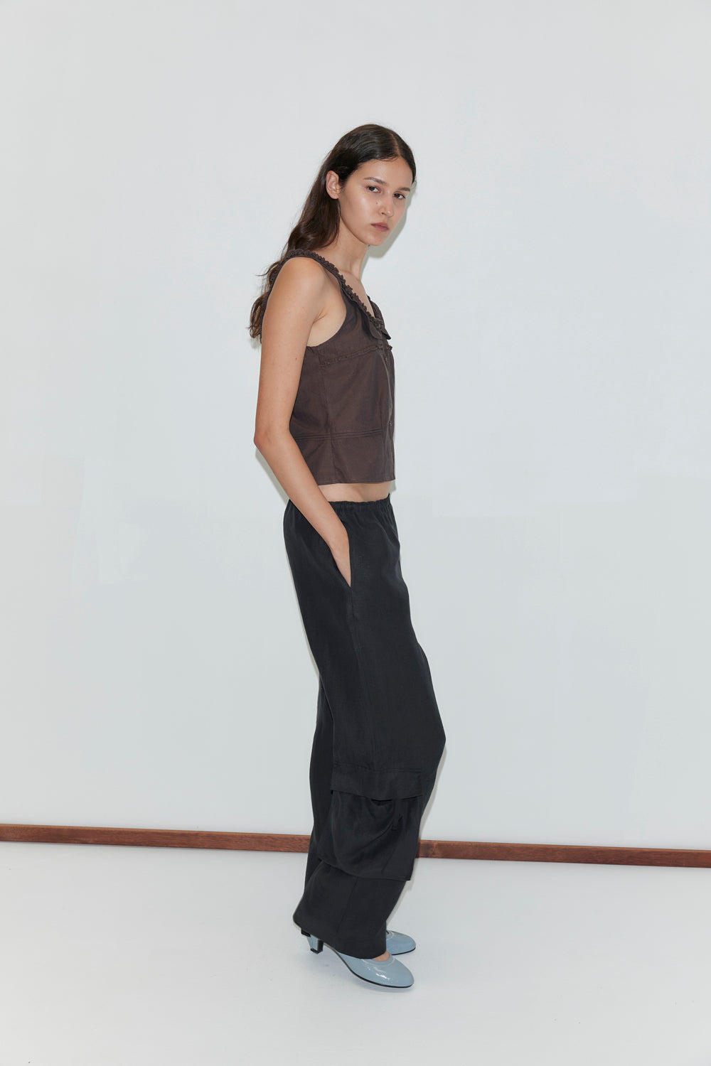 Deiji Studios Frills Top // Toast