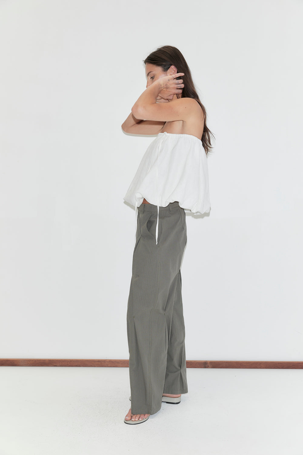 Deiji Studios Bubble Top // White