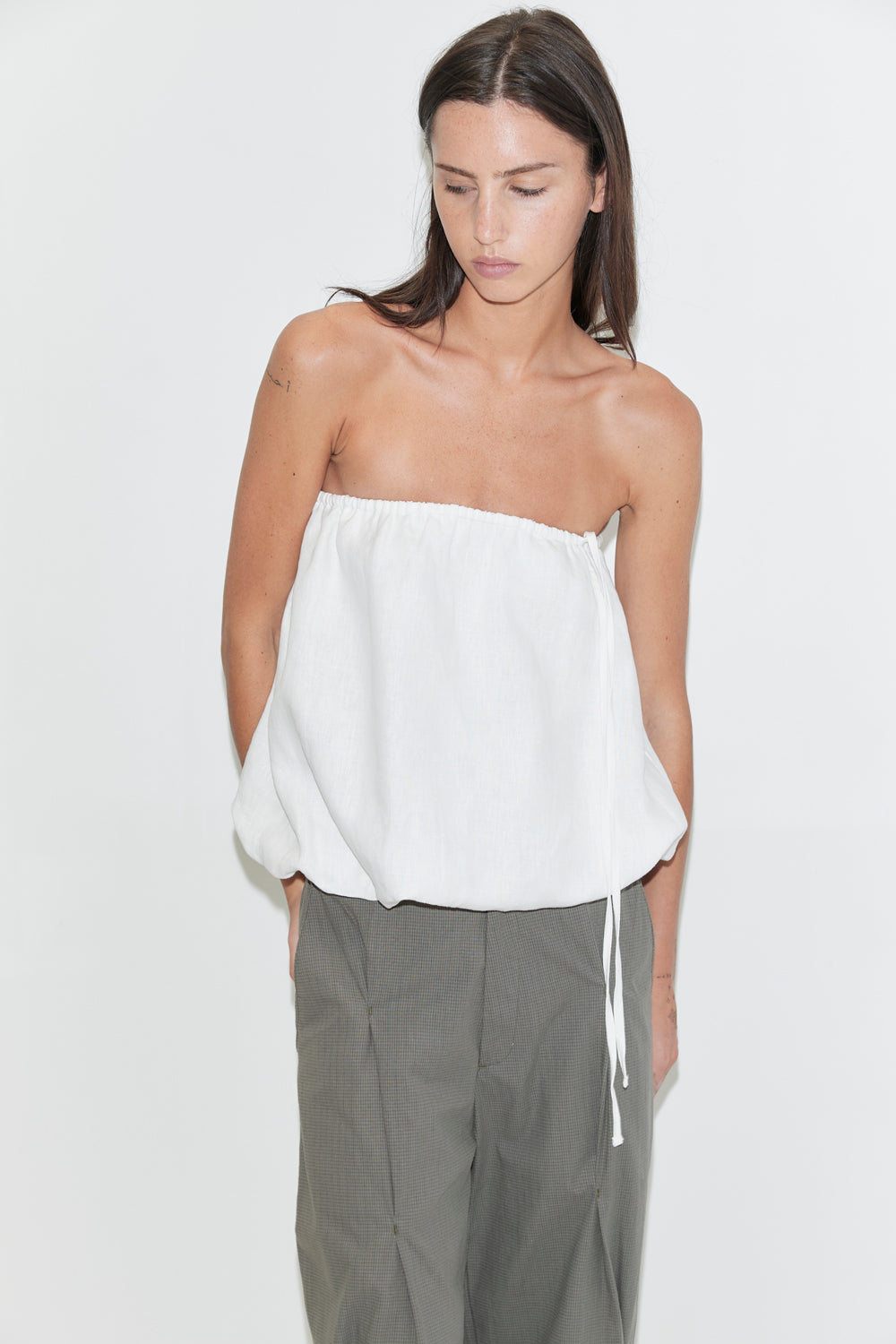 Deiji Studios Bubble Top // White