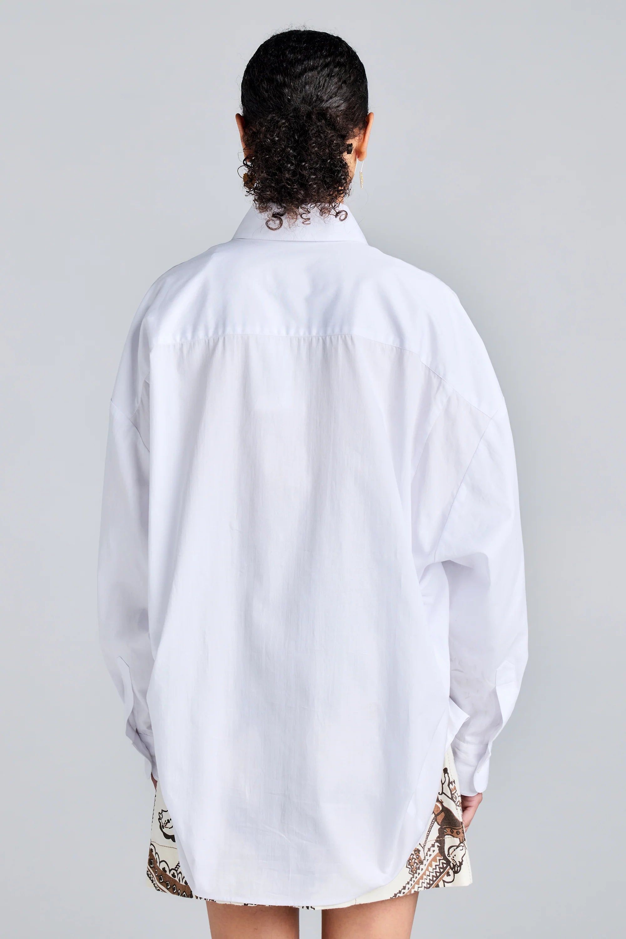 Karen Walker Rider Shirt // White