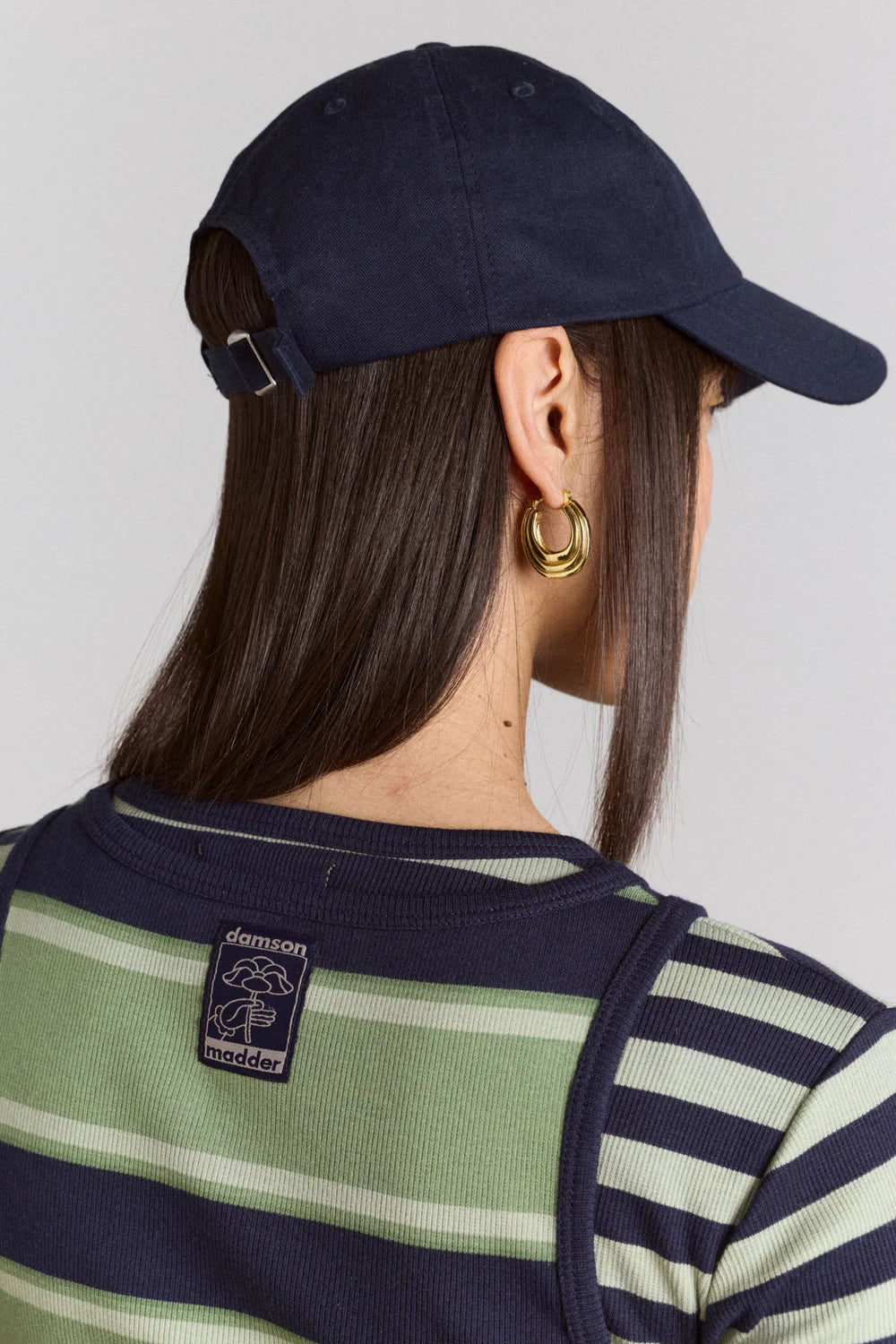 Damson Madder DM Flower Cap // Navy