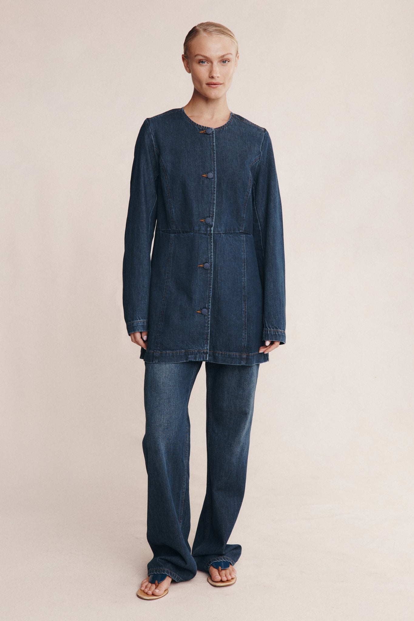 Marle Riana Jacket // Dark Wash