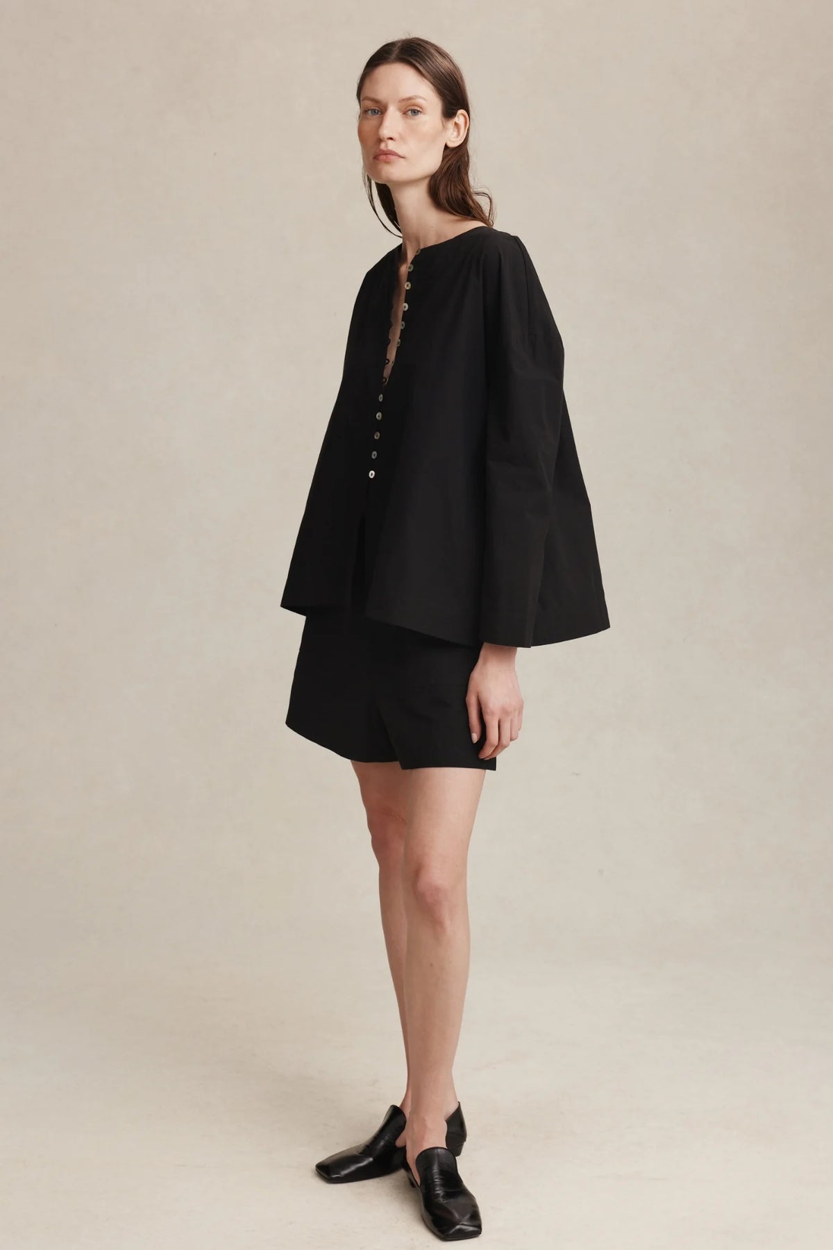 Marle Diya Shirt // Black