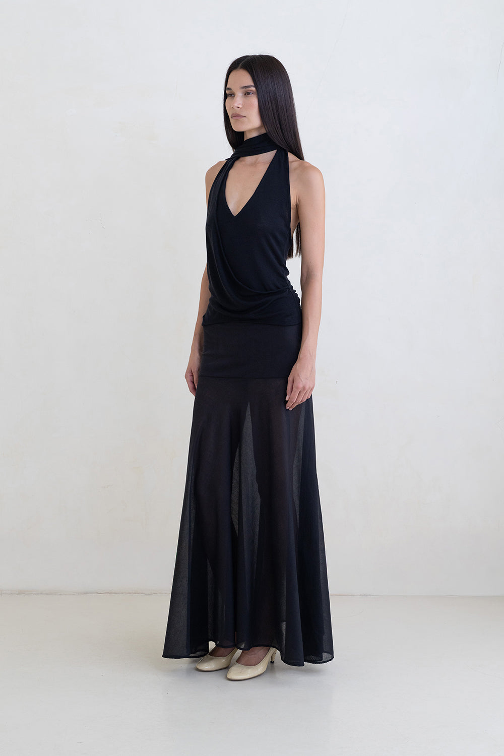 Belle Anna Duo Top // Black
