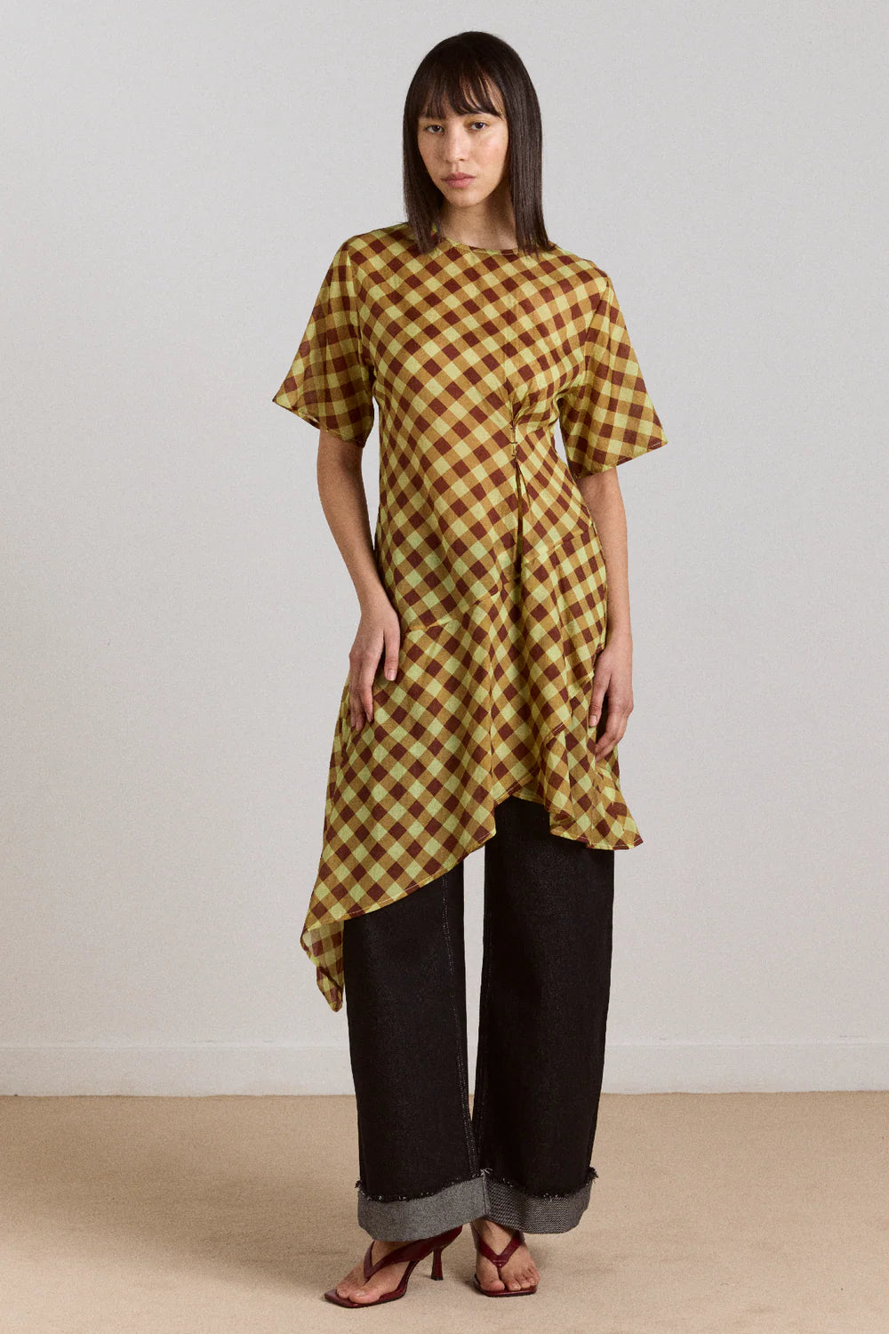 Damson Madder Harmony Midi Dress // Gingham