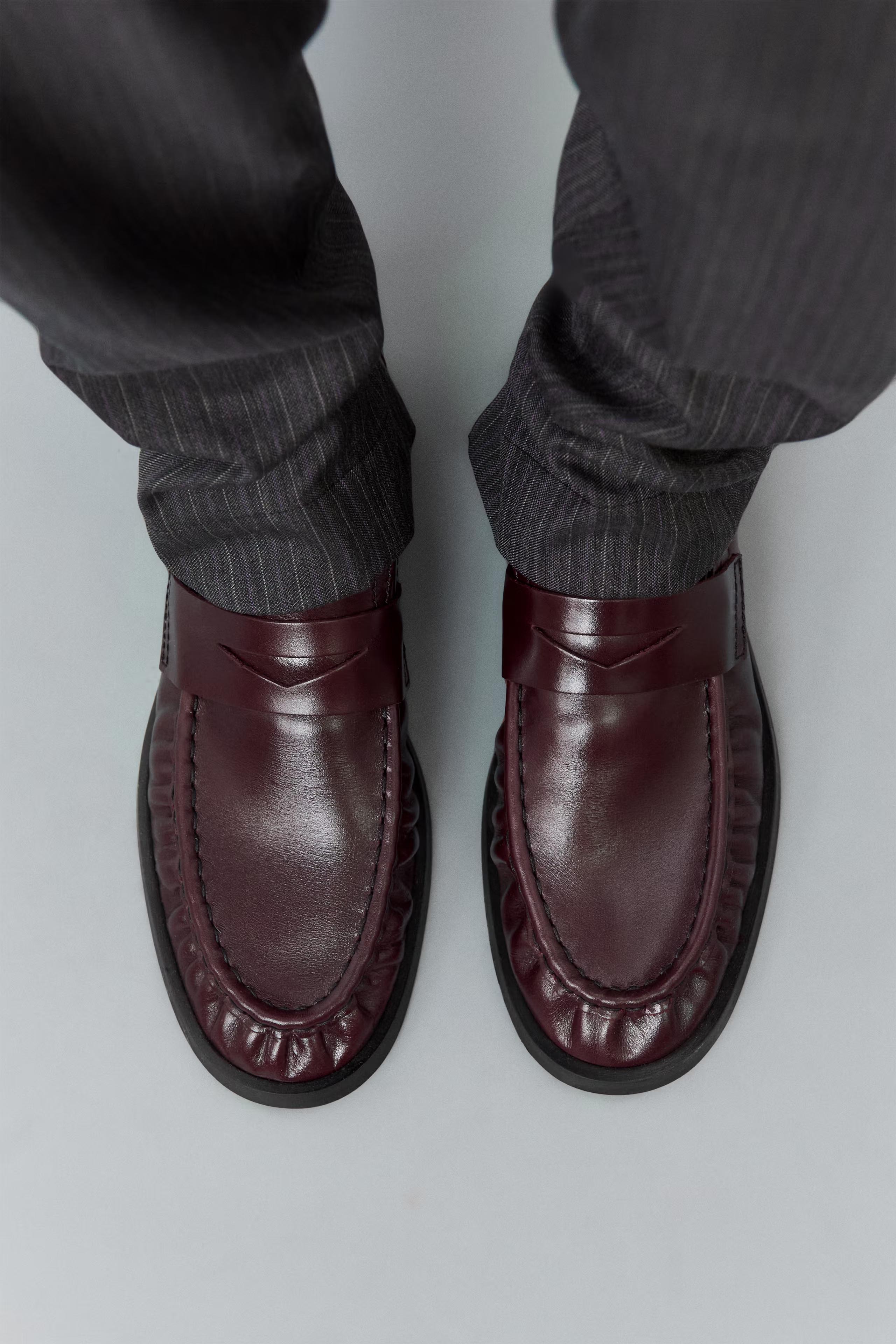 Miista Zita Moccasin Loafers // Burgundy