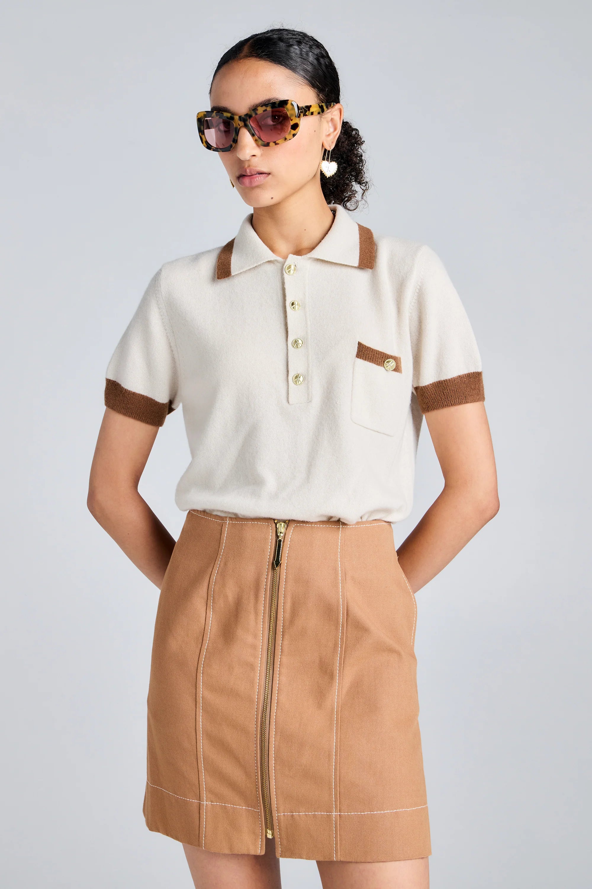 Karen Walker County Skirt // Mocha