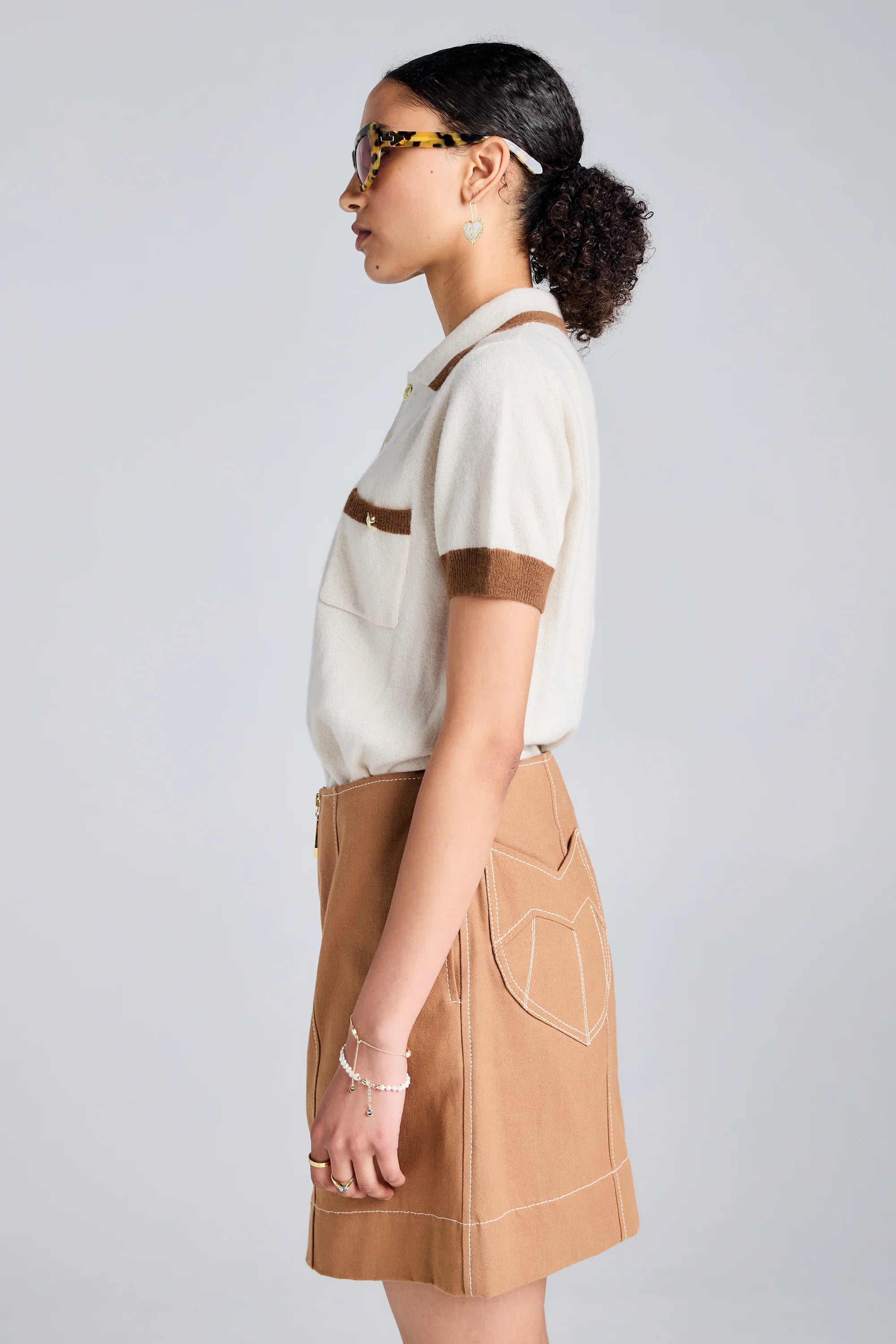 Karen Walker County Skirt // Mocha