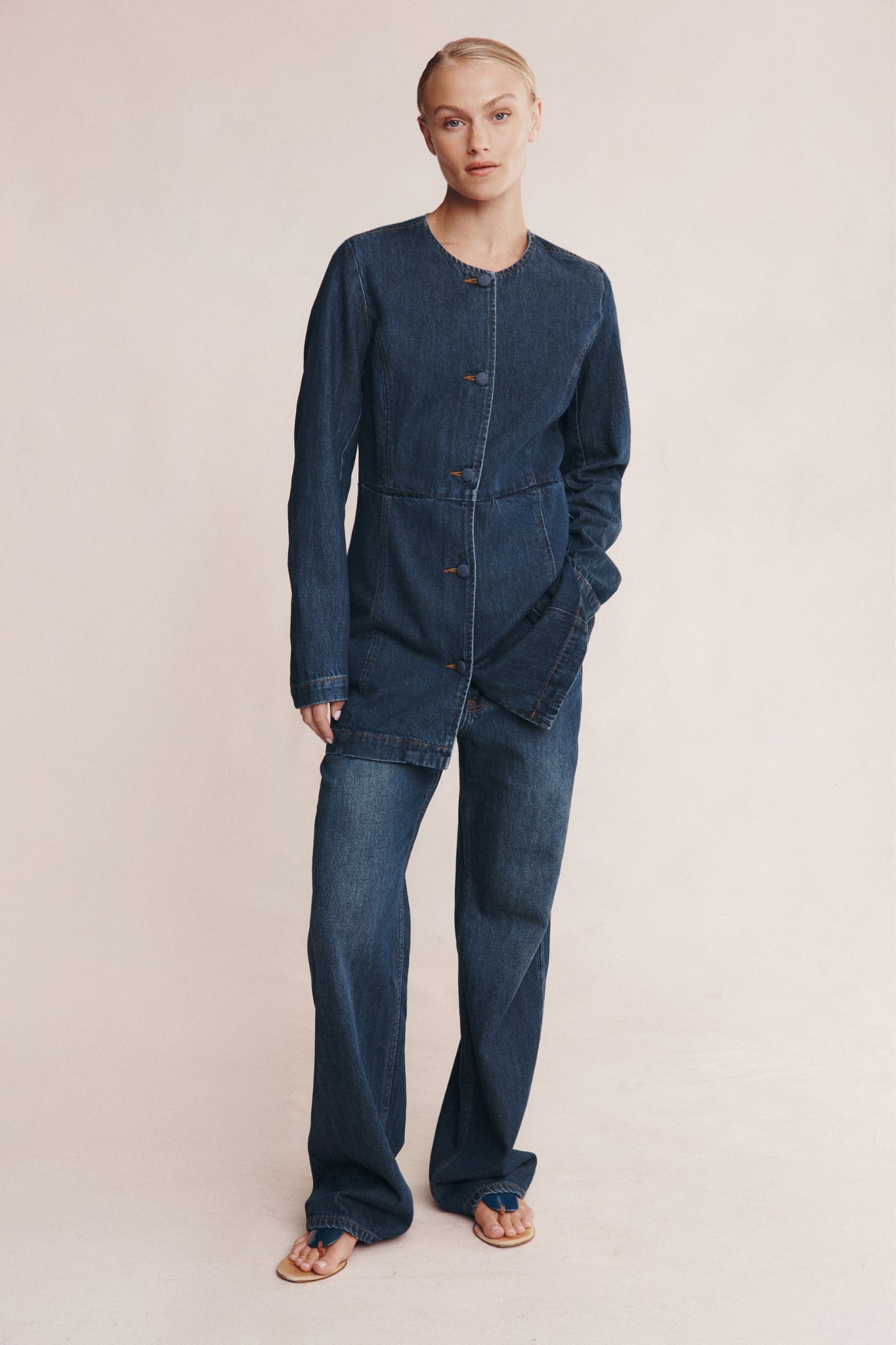 Marle Riana Jacket // Dark Wash