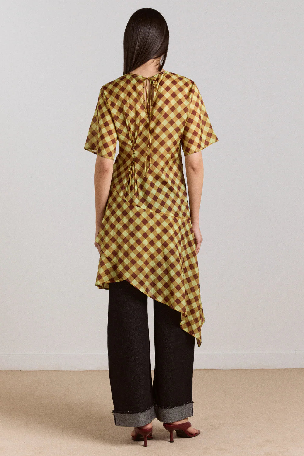 Damson Madder Harmony Midi Dress // Gingham