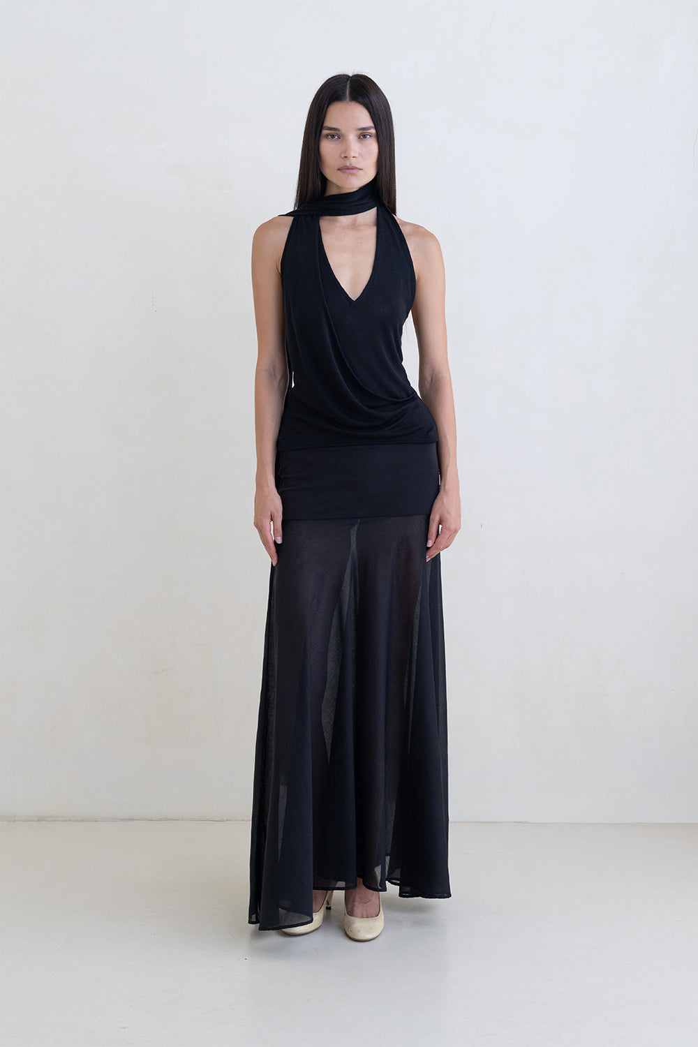 Belle Anna Duo Top // Black