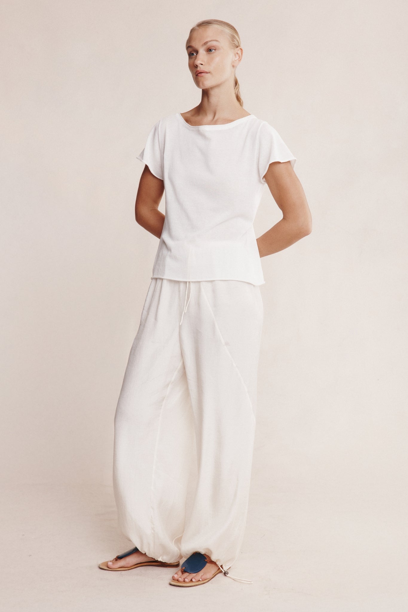Marle Lil Knit Tee // Ivory