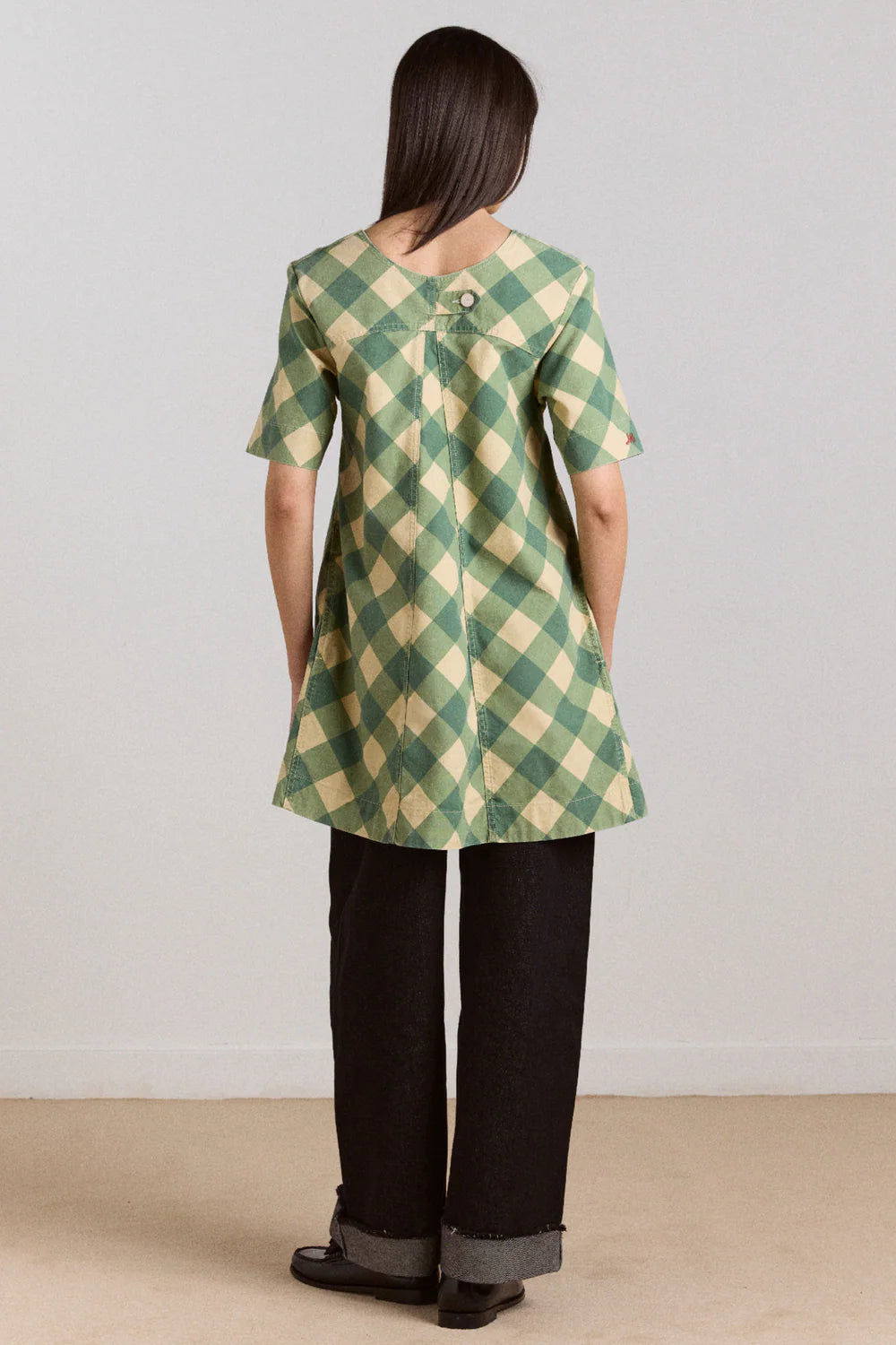 Damson Madder Bridget Mini Dress // Gingham