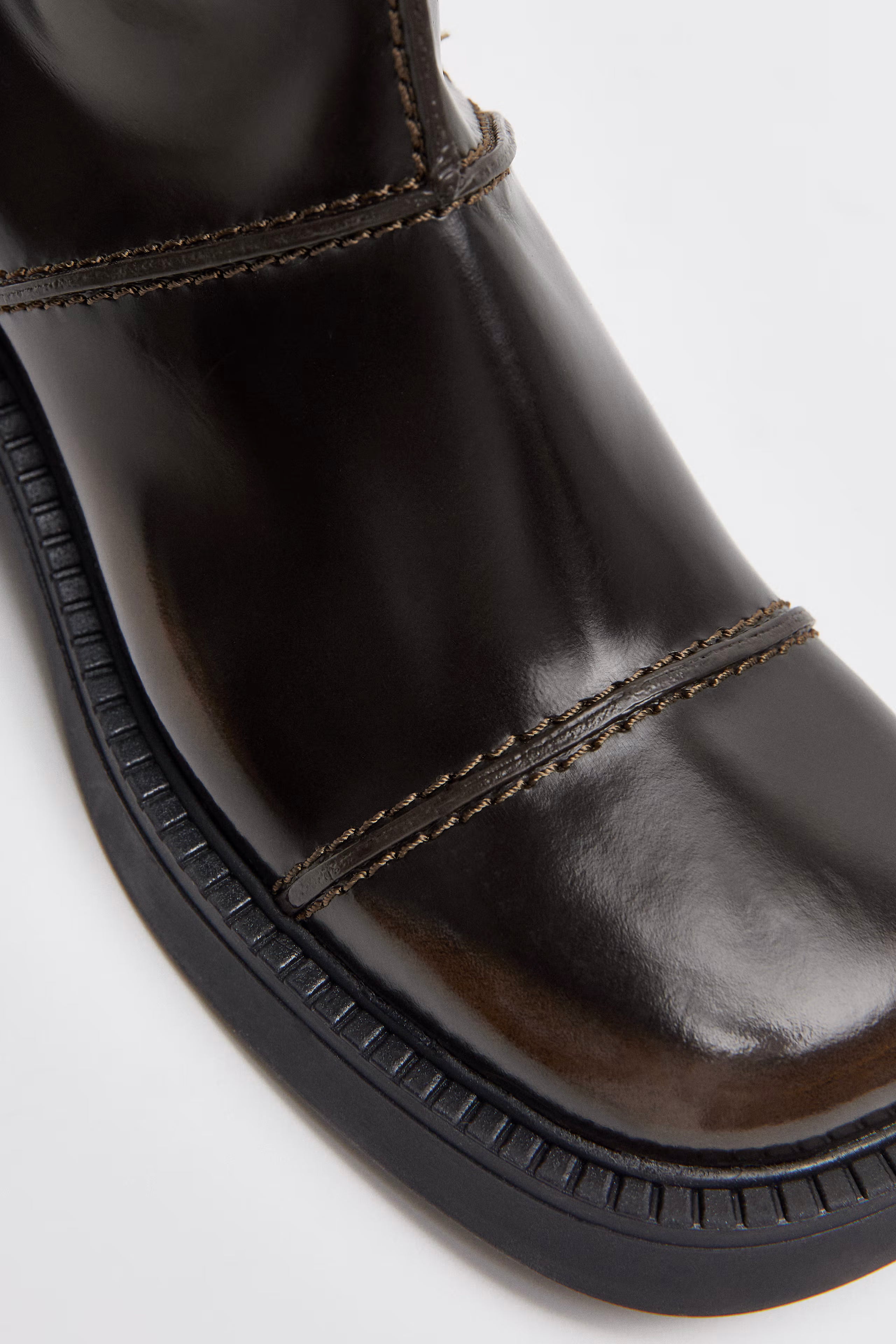 Miista Dahlia Ankle Boots // Dark Brown