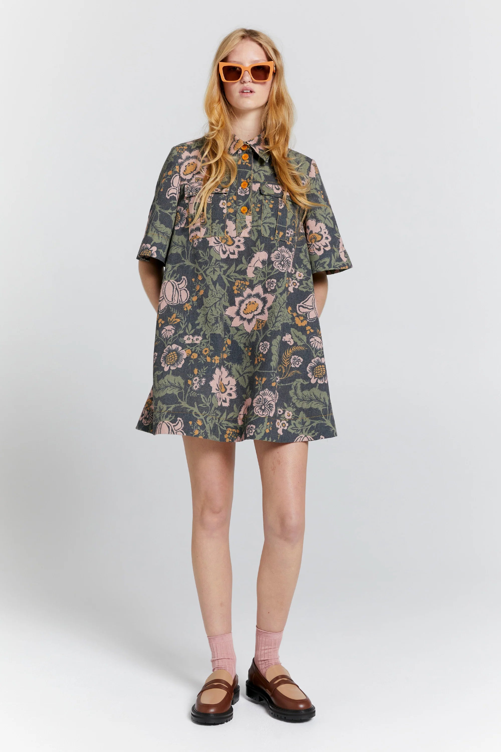 Karen Walker Journey Dress // Black Multi