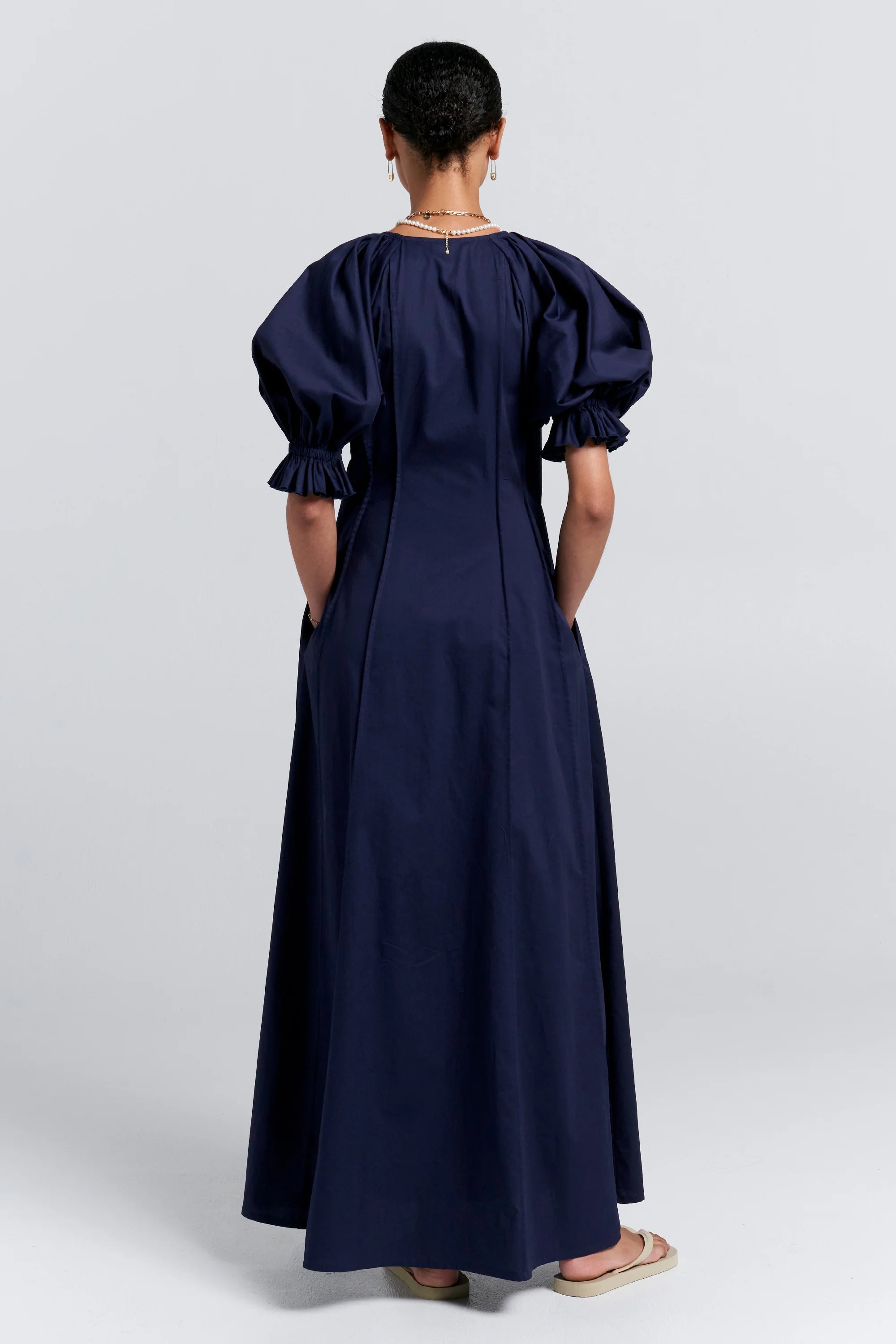 Karen Walker Perfect Day Melody Dress // Navy