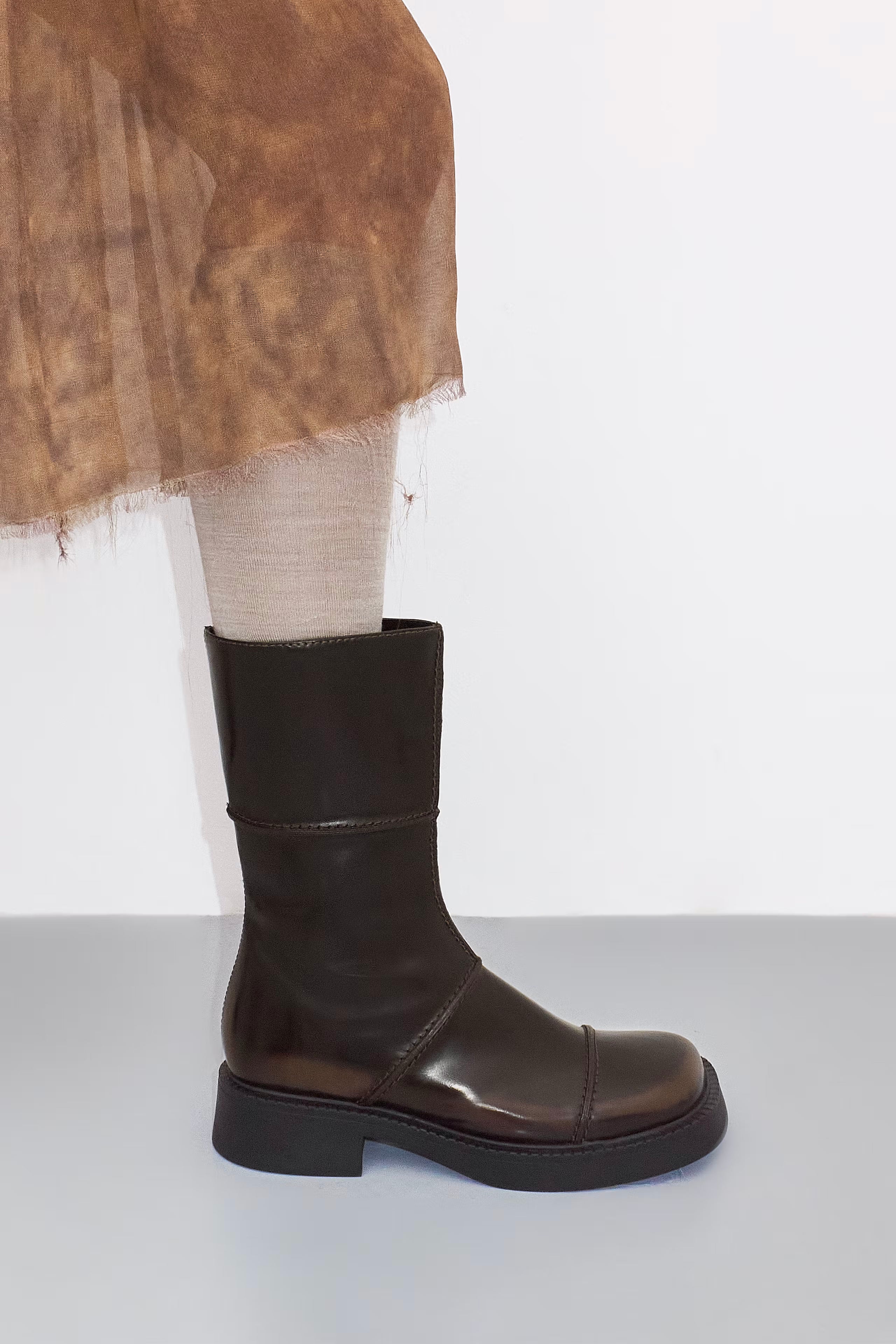 Miista Dahlia Ankle Boots // Dark Brown