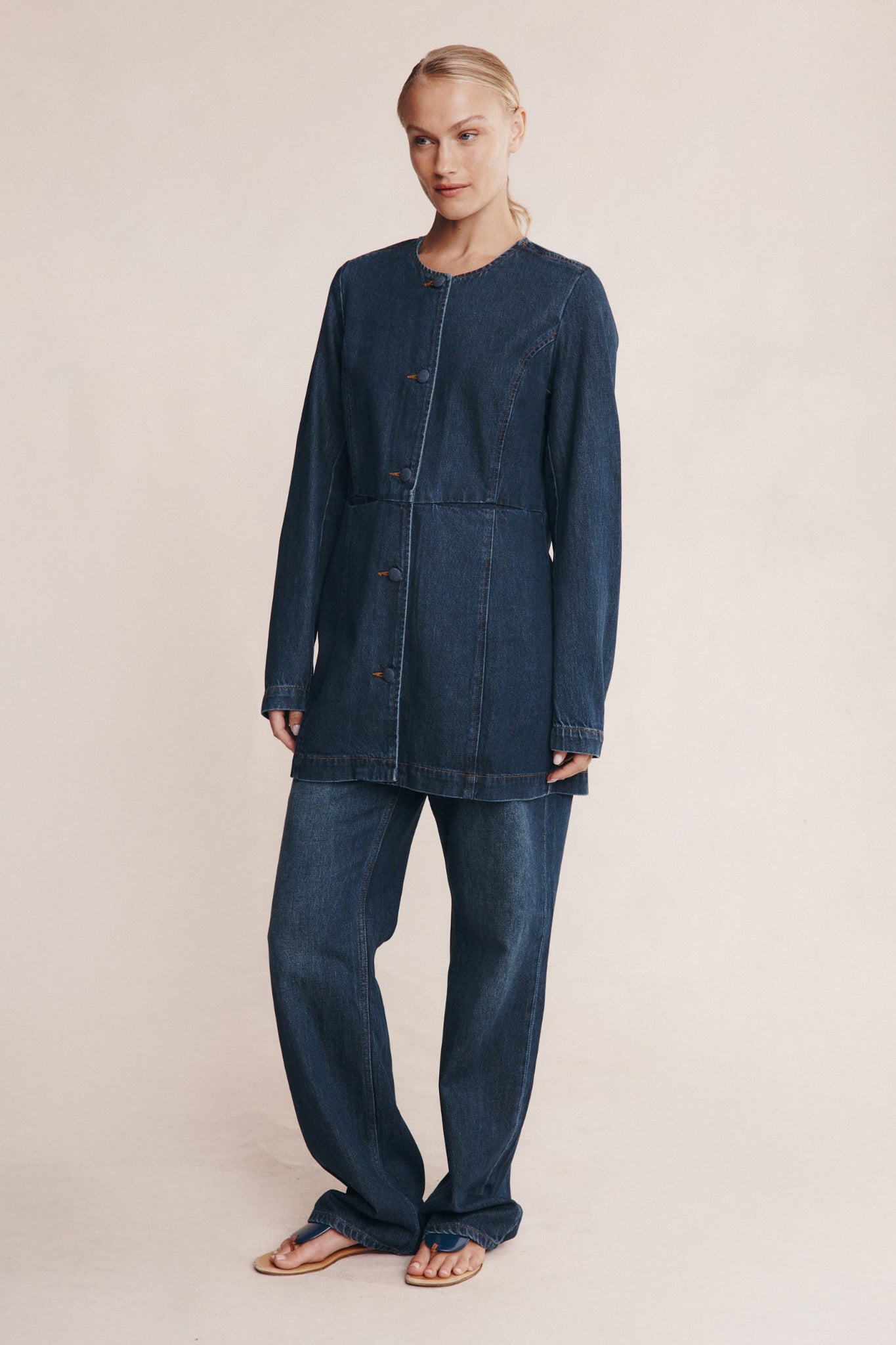 Marle Riana Jacket // Dark Wash