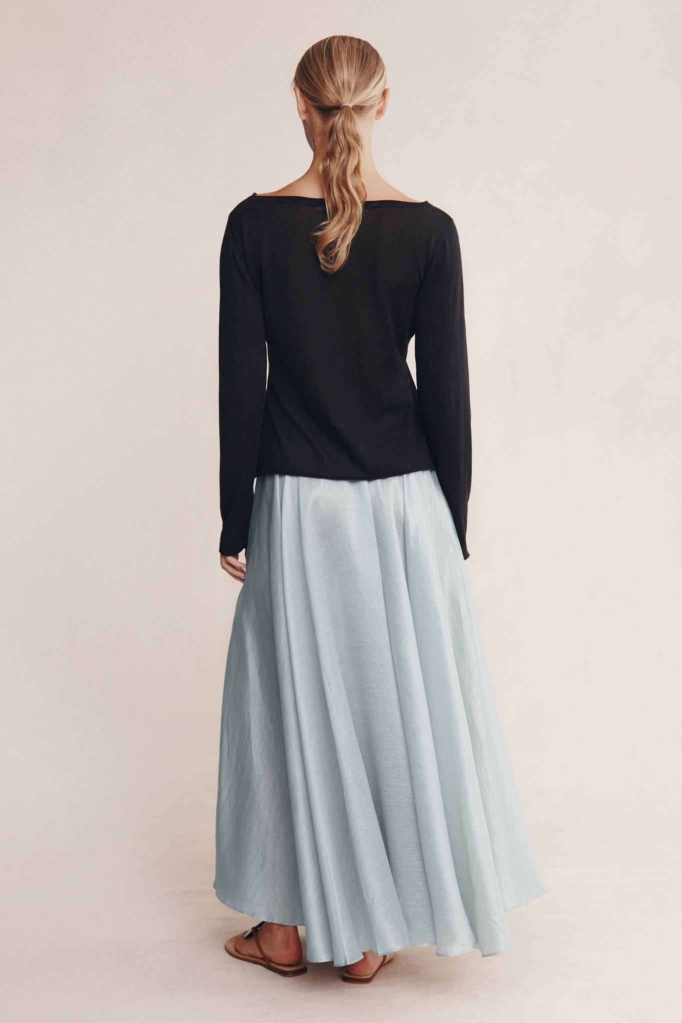 Marle Jill Knit Top // Black