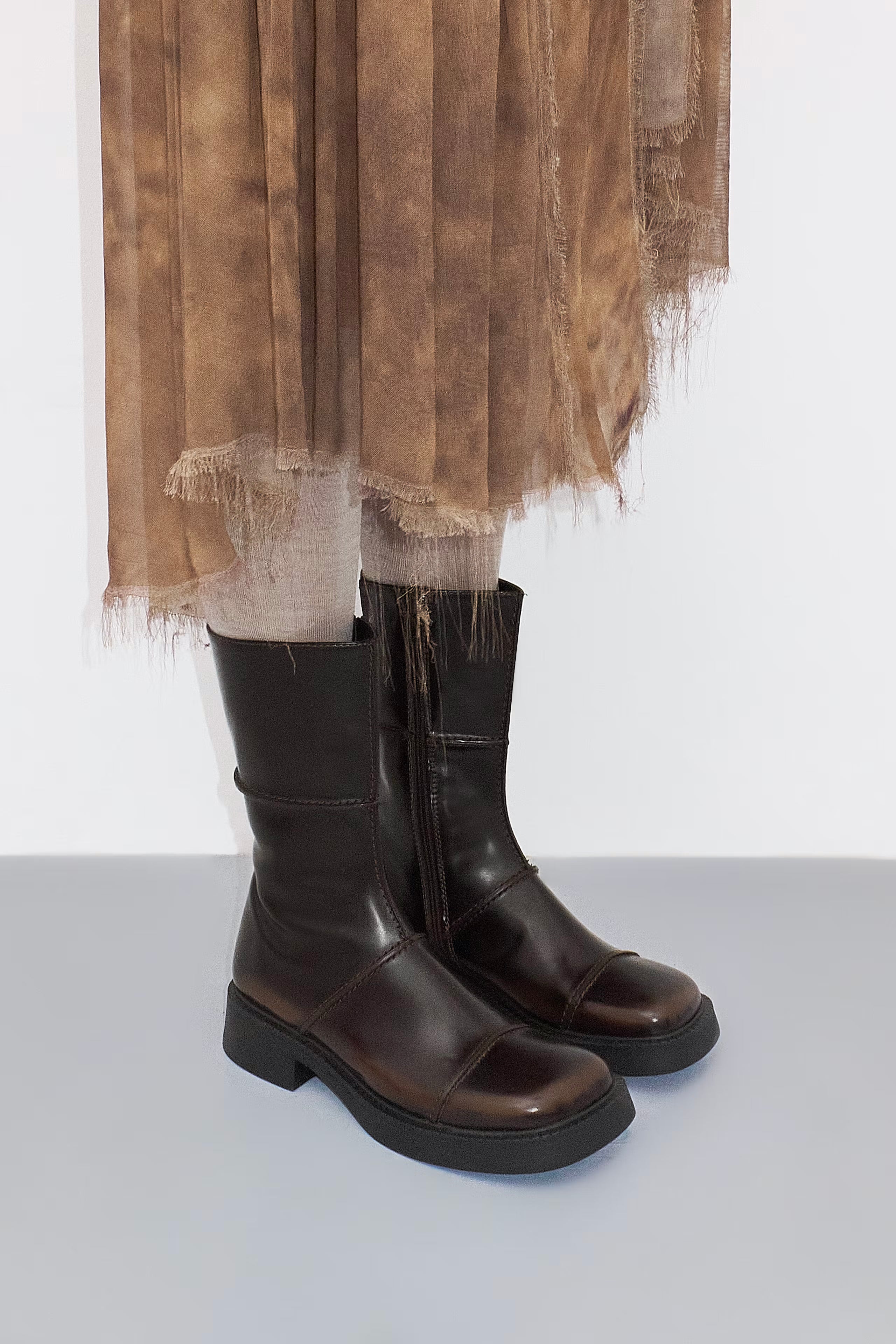 Miista Dahlia Ankle Boots // Dark Brown