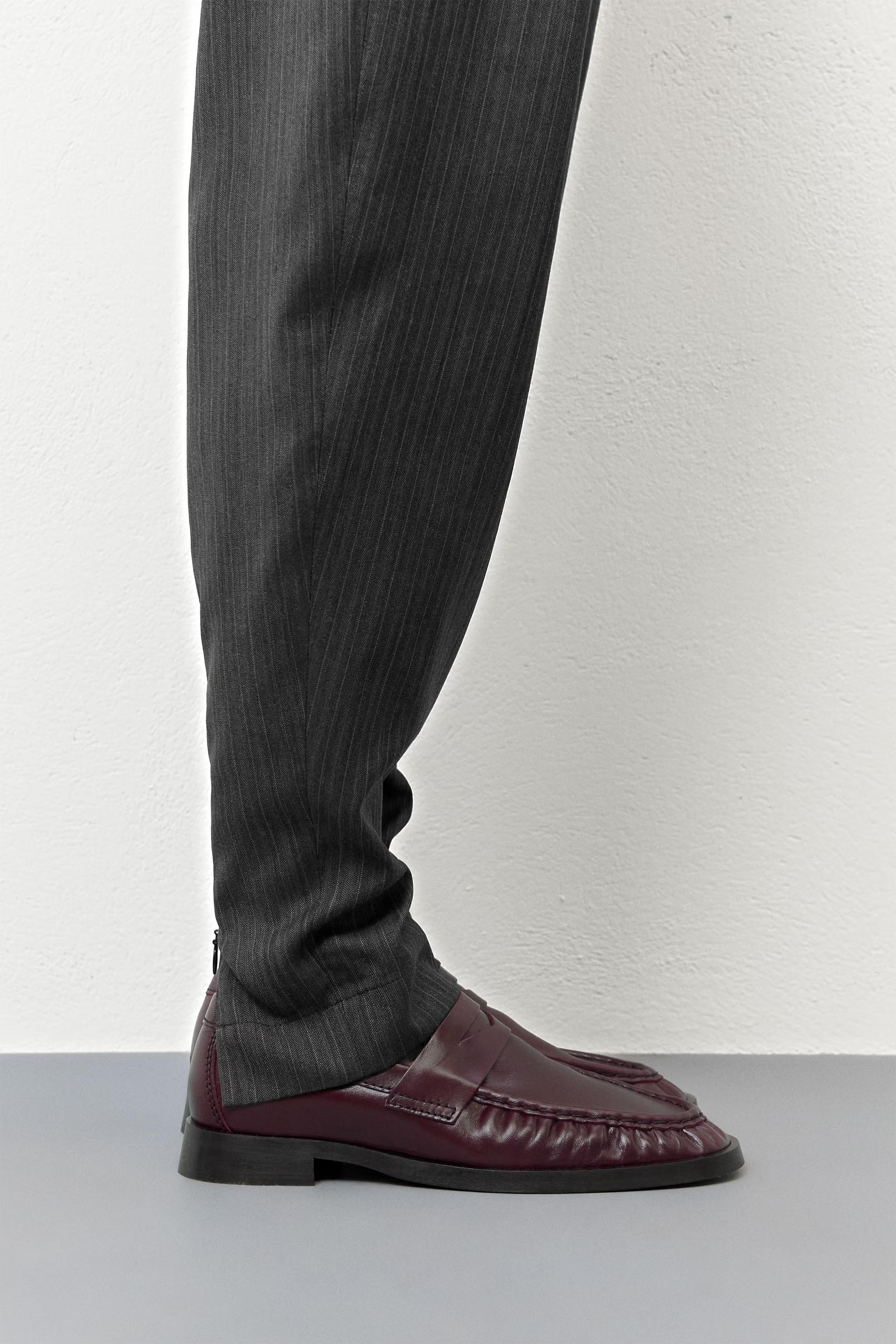 Miista Zita Moccasin Loafers // Burgundy