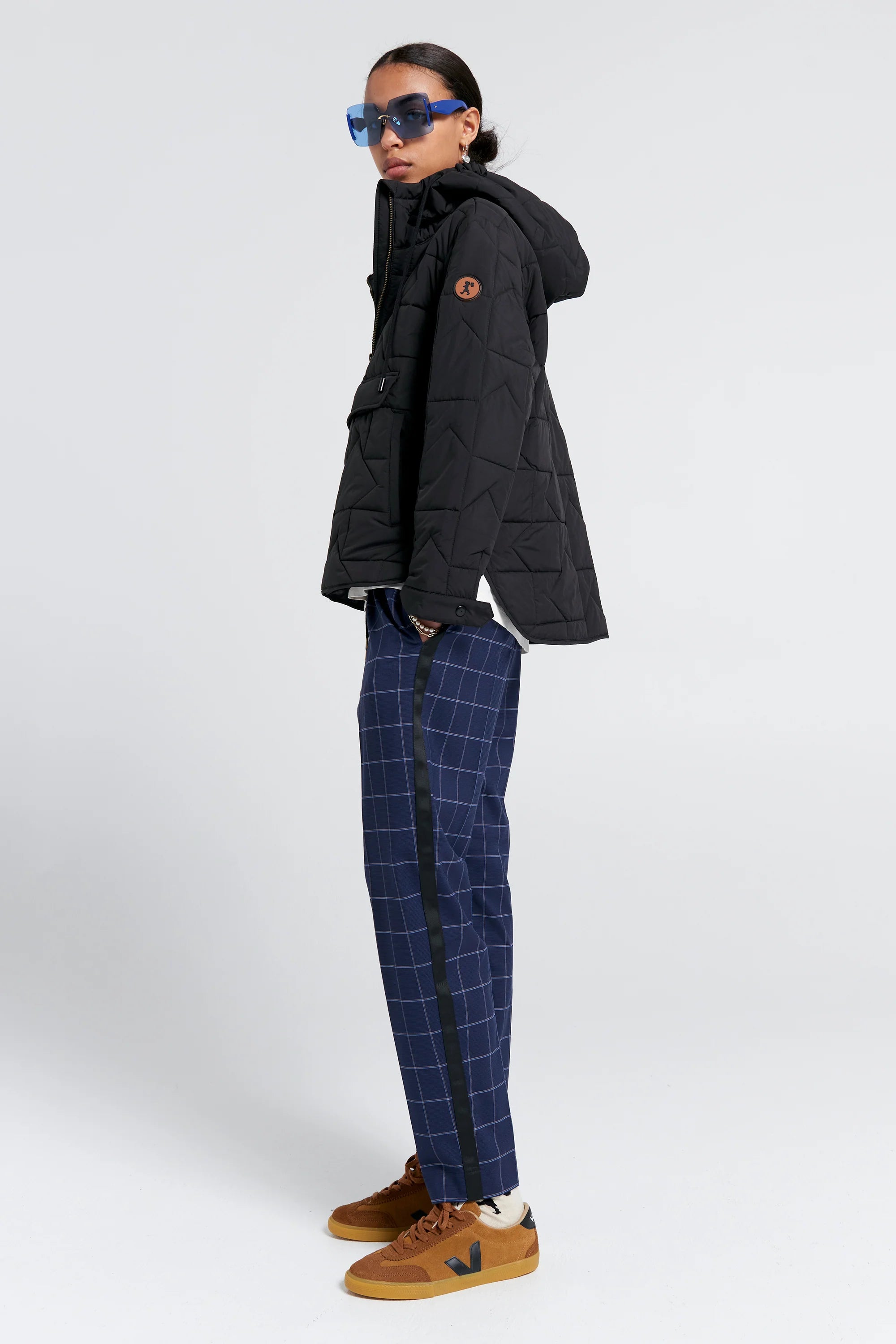 Karen Walker Promenade Pants // Navy