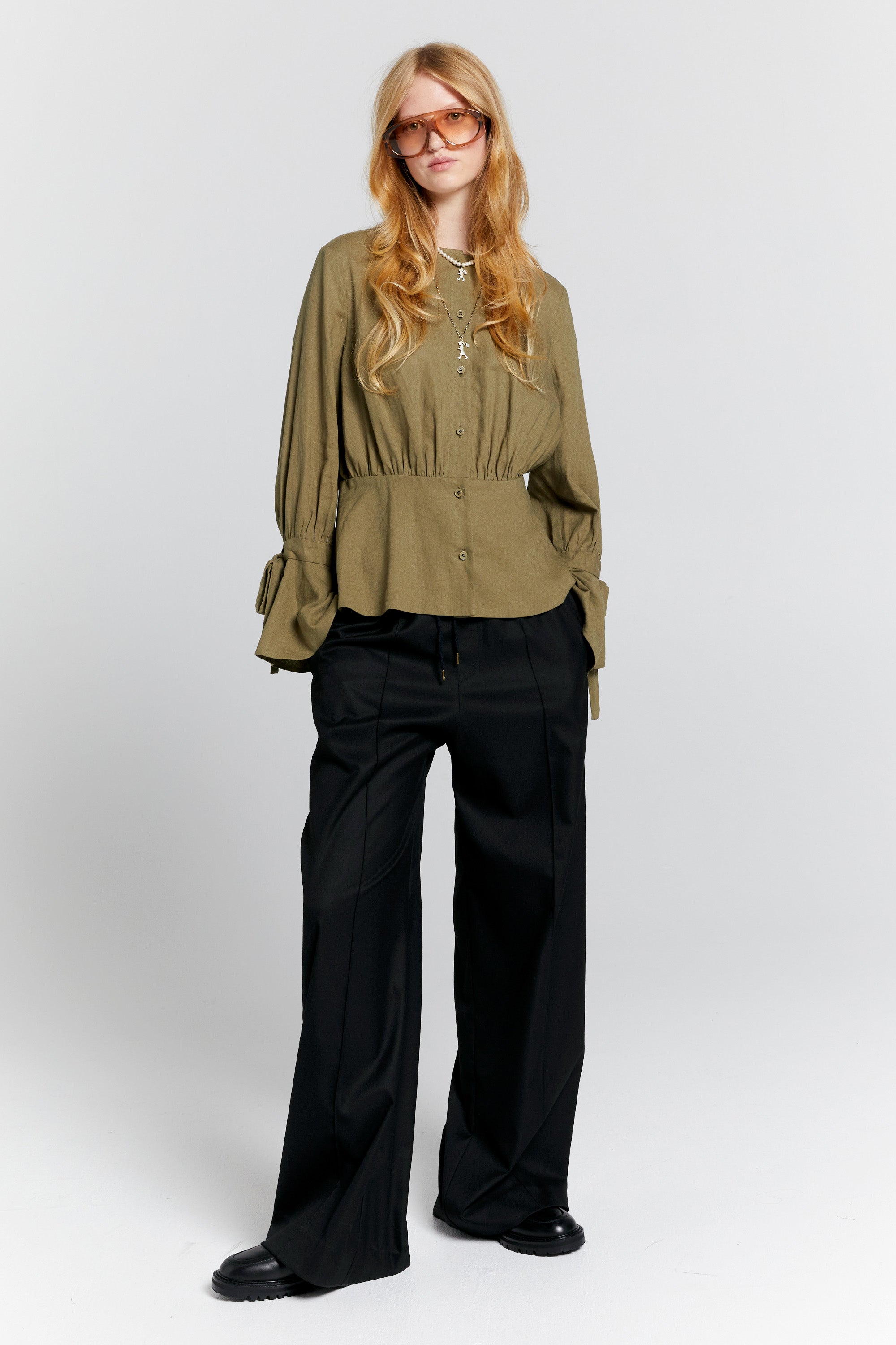 Karen Walker Frontier Trouser // Black